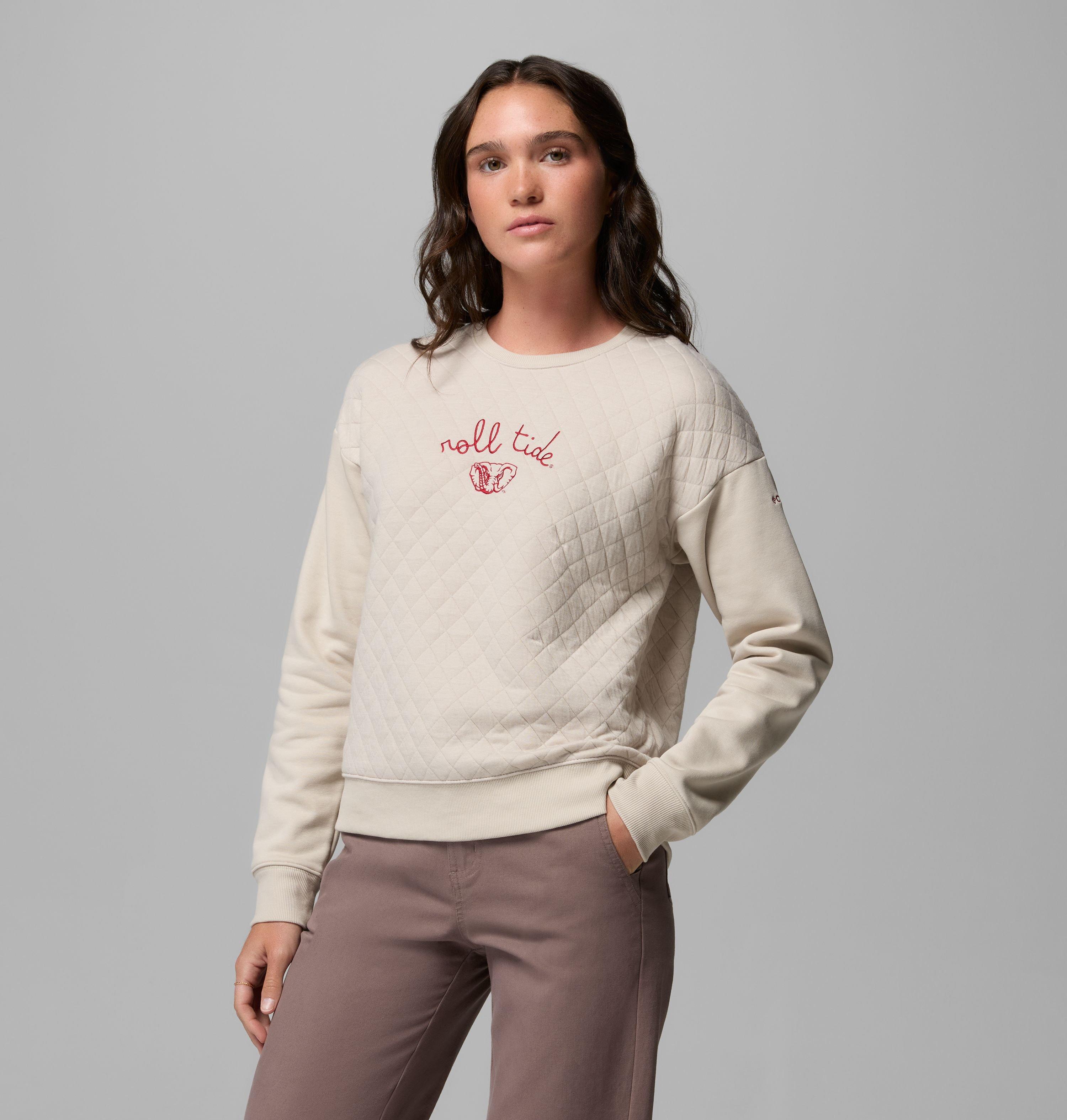 Women's Collegiate Hart Mountain Quilted Crew - Alabama