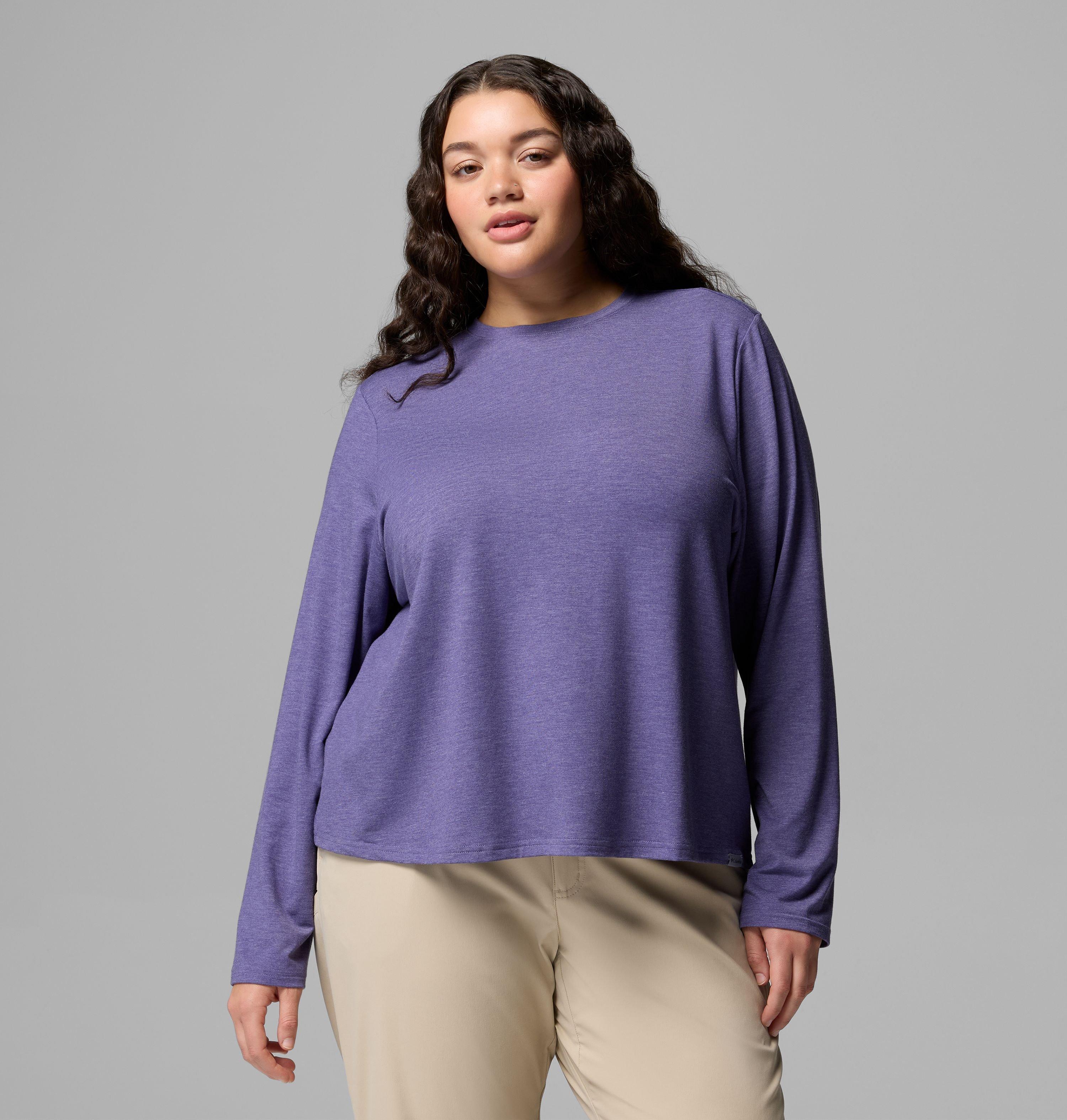 Women's CSC Soft Stretch Long Sleeve T-Shirt - Plus Size