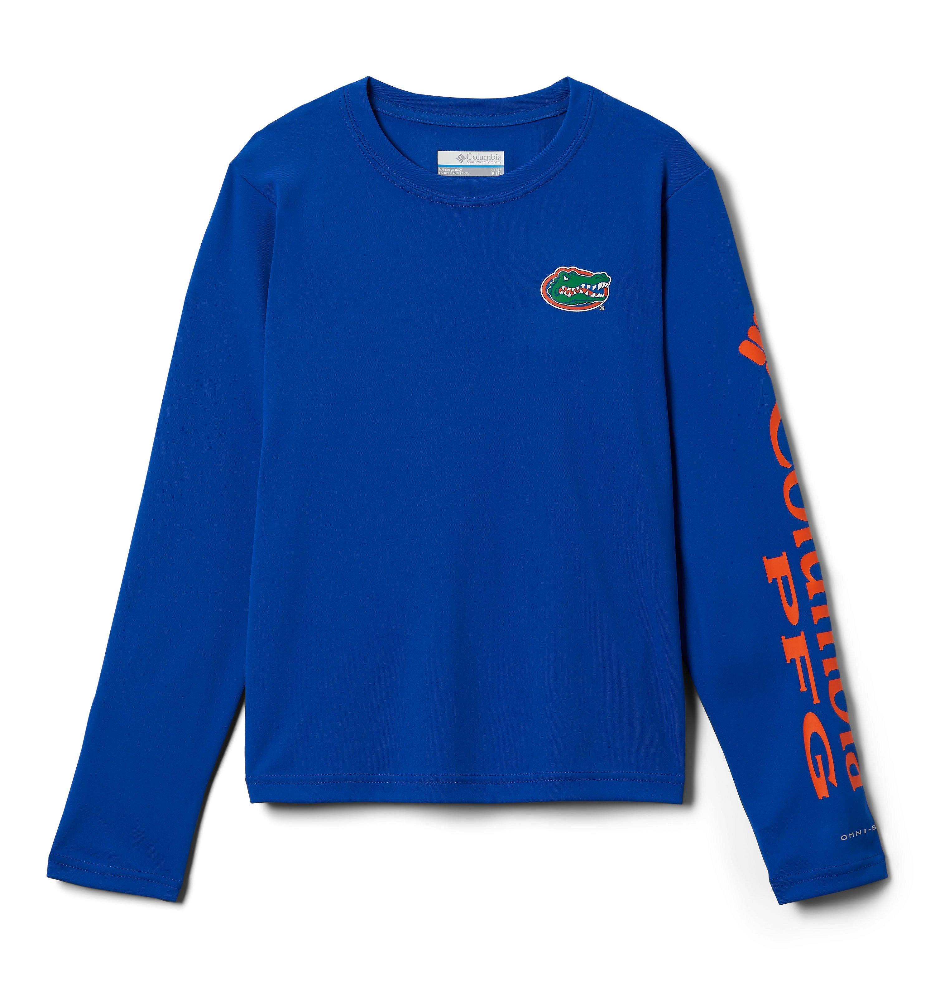 Kids' Collegiate PFG Terminal Tackle Long Sleeve Shirt - Florida