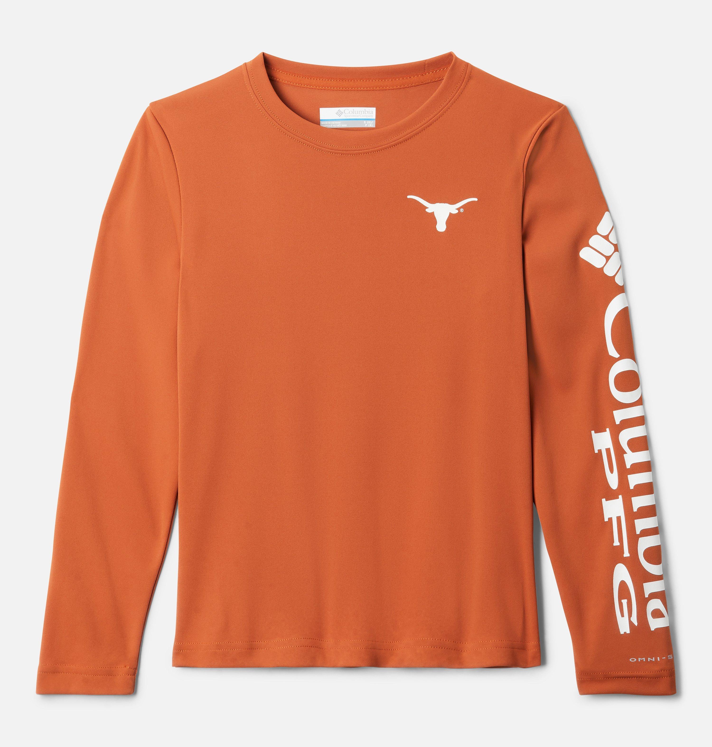Kids' Collegiate PFG Terminal Tackle Long Sleeve Shirt - Texas