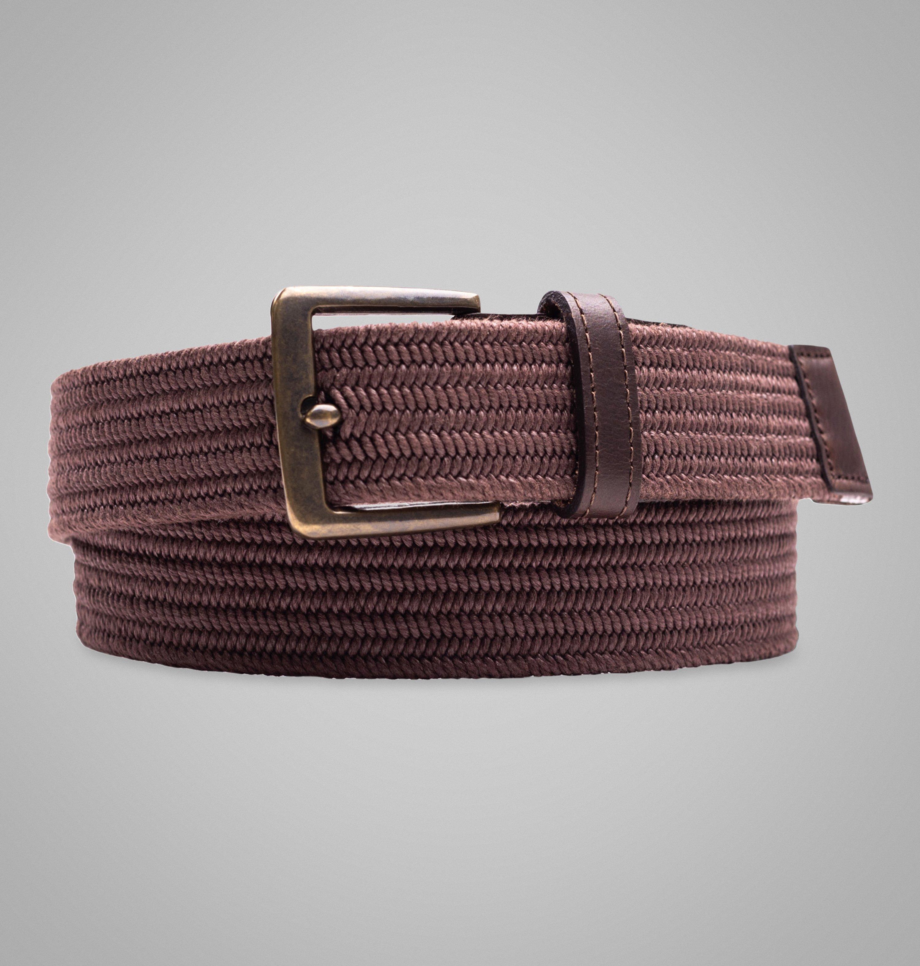 Men's 36mm-Wide Braided Belt