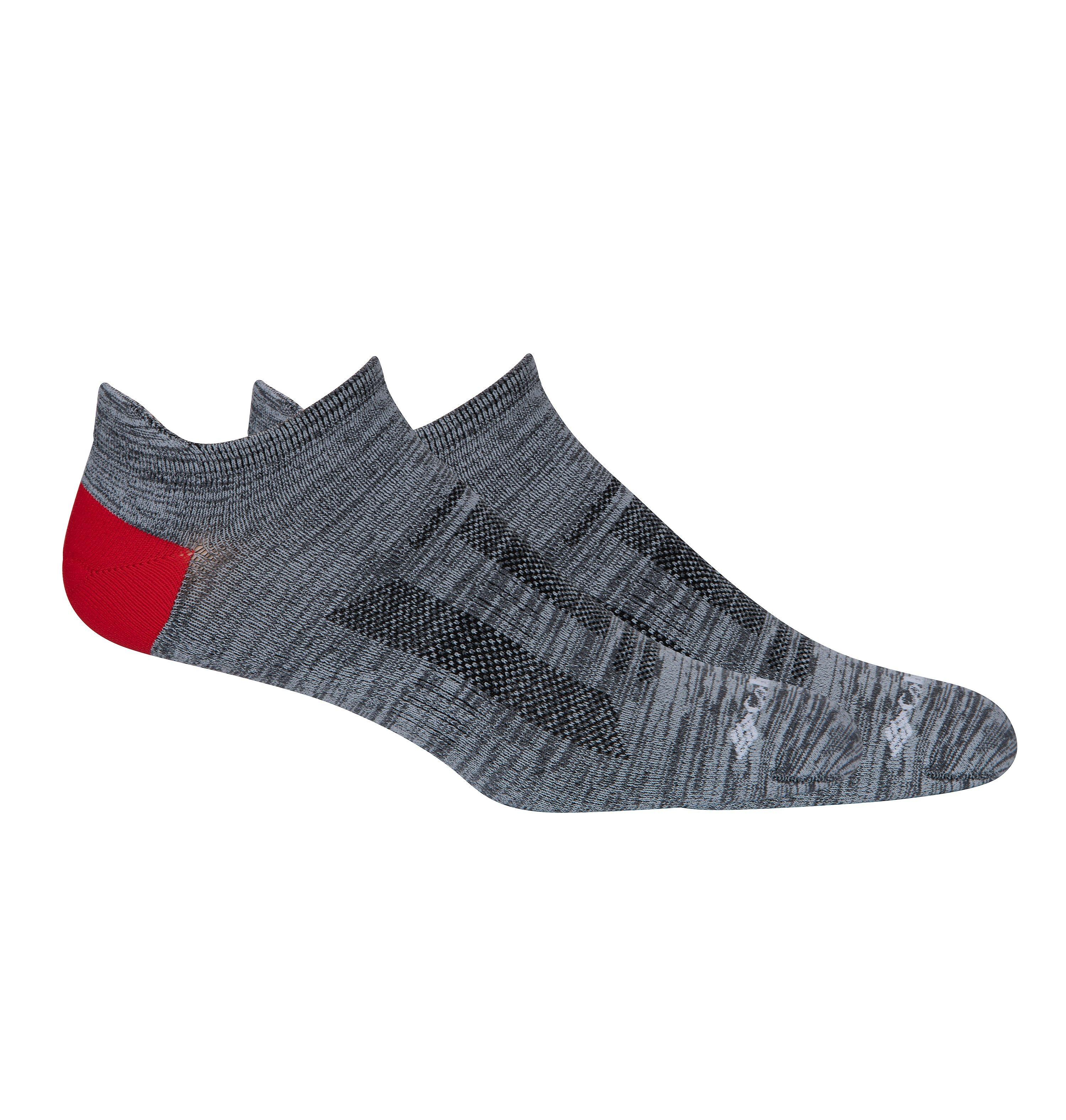 Men's Space Dye BRR No-Show Lightweight Socks - 2 Pack