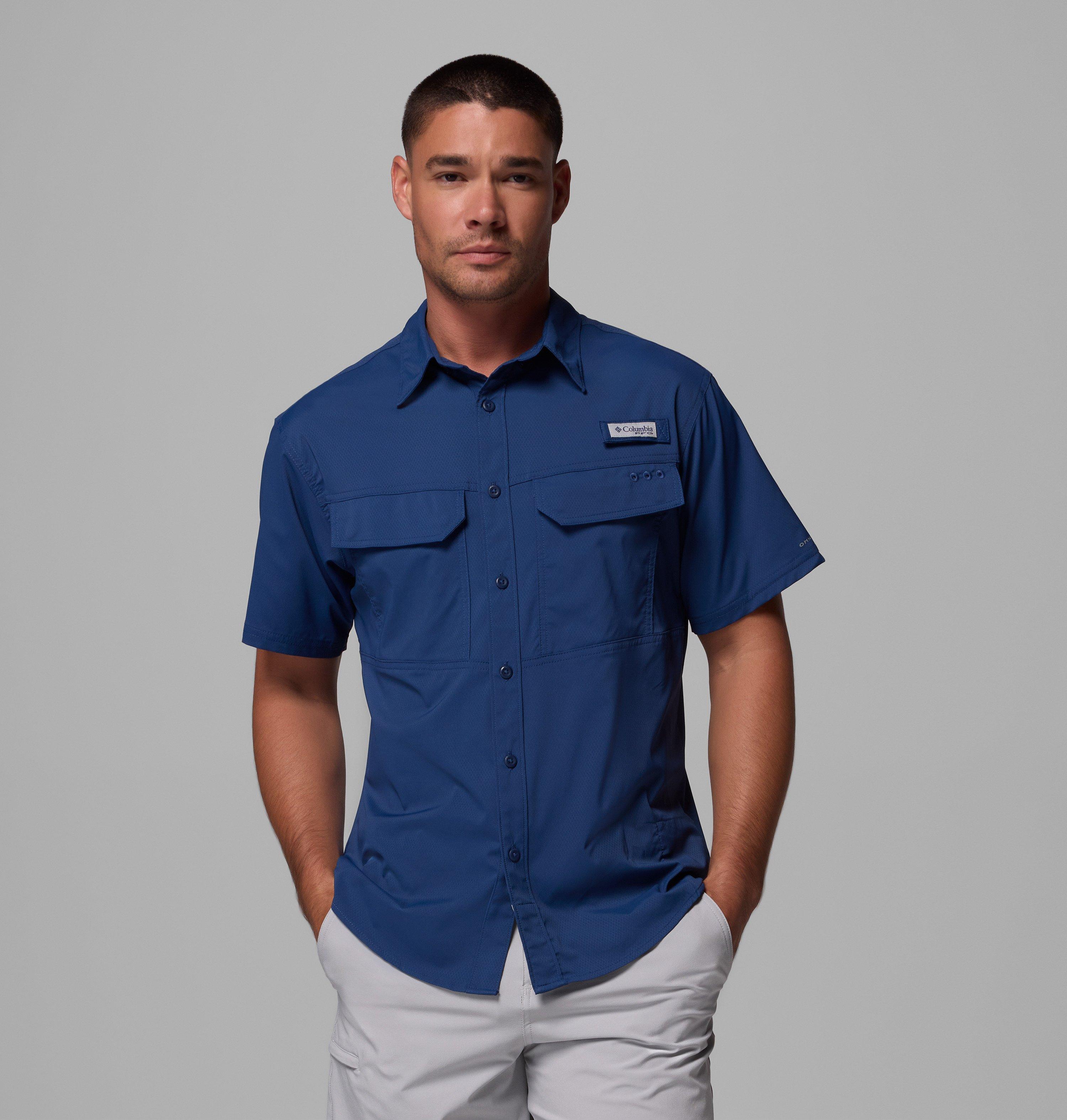Men's PFG Skiff Guide II Short Sleeve Shirt - Tall