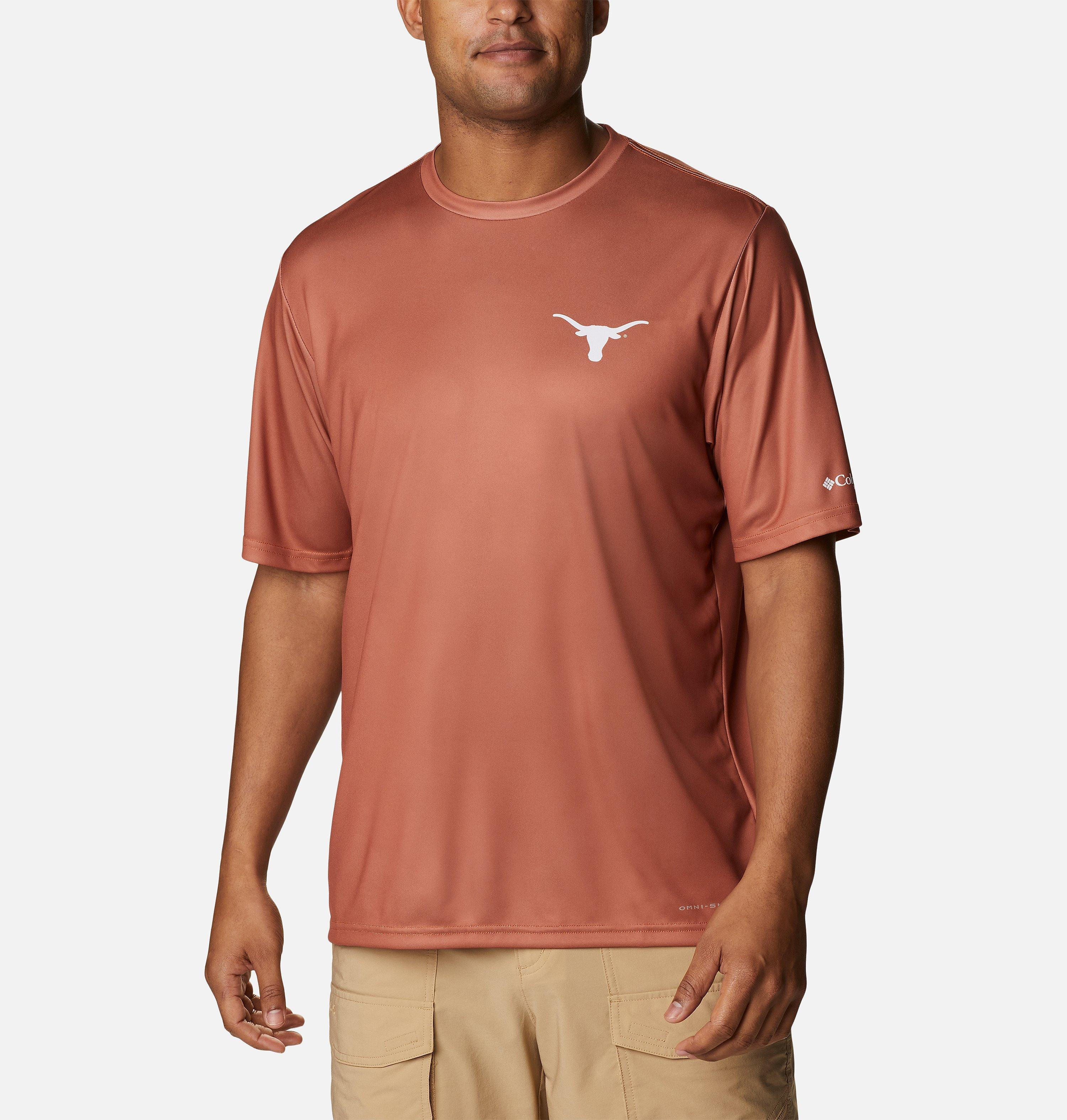 Men's Collegiate PFG Terminal Tackle Short Sleeve Shirt - Texas