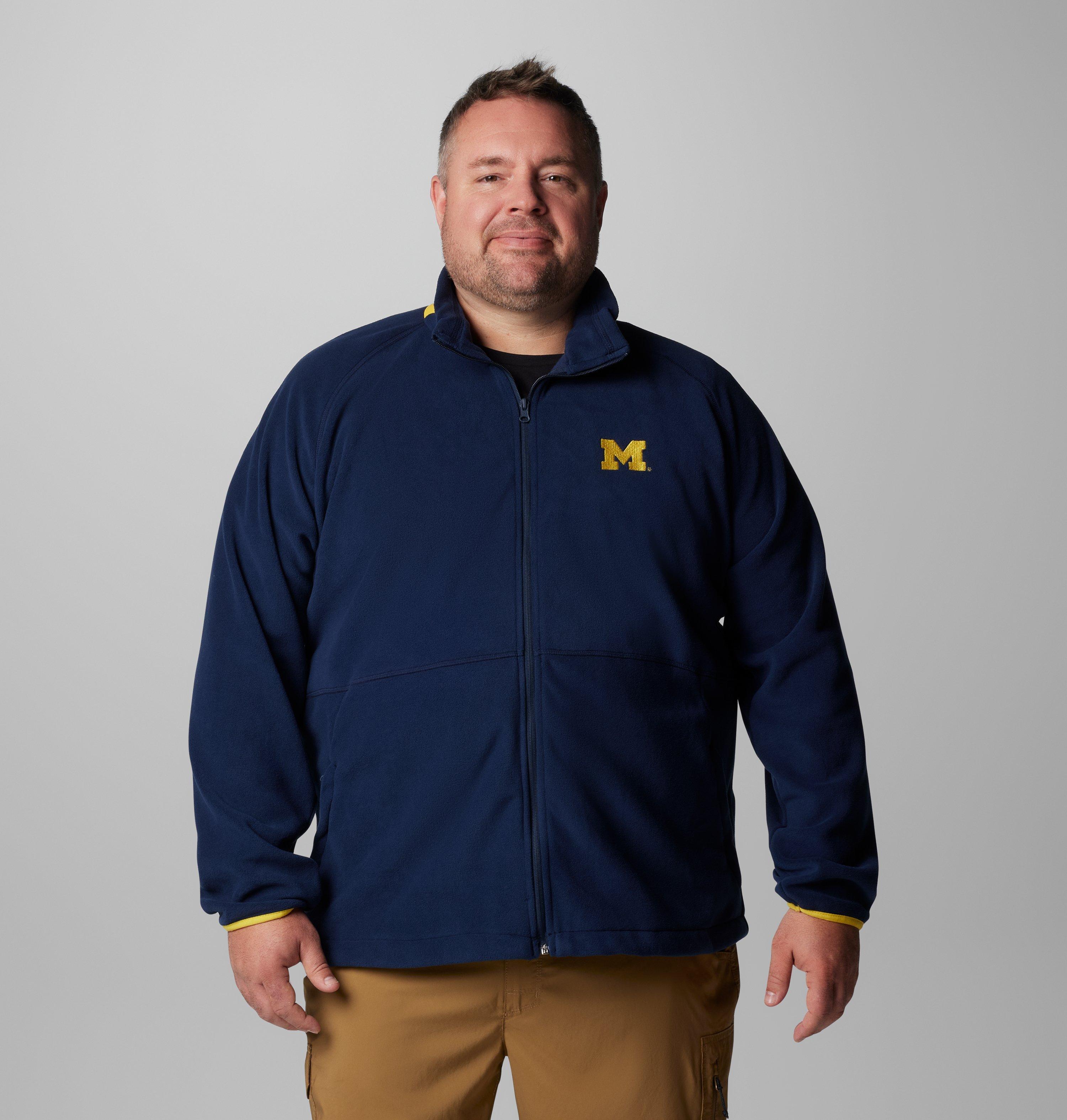 Men's Collegiate Flanker IV Fleece Jacket - Big - Michigan