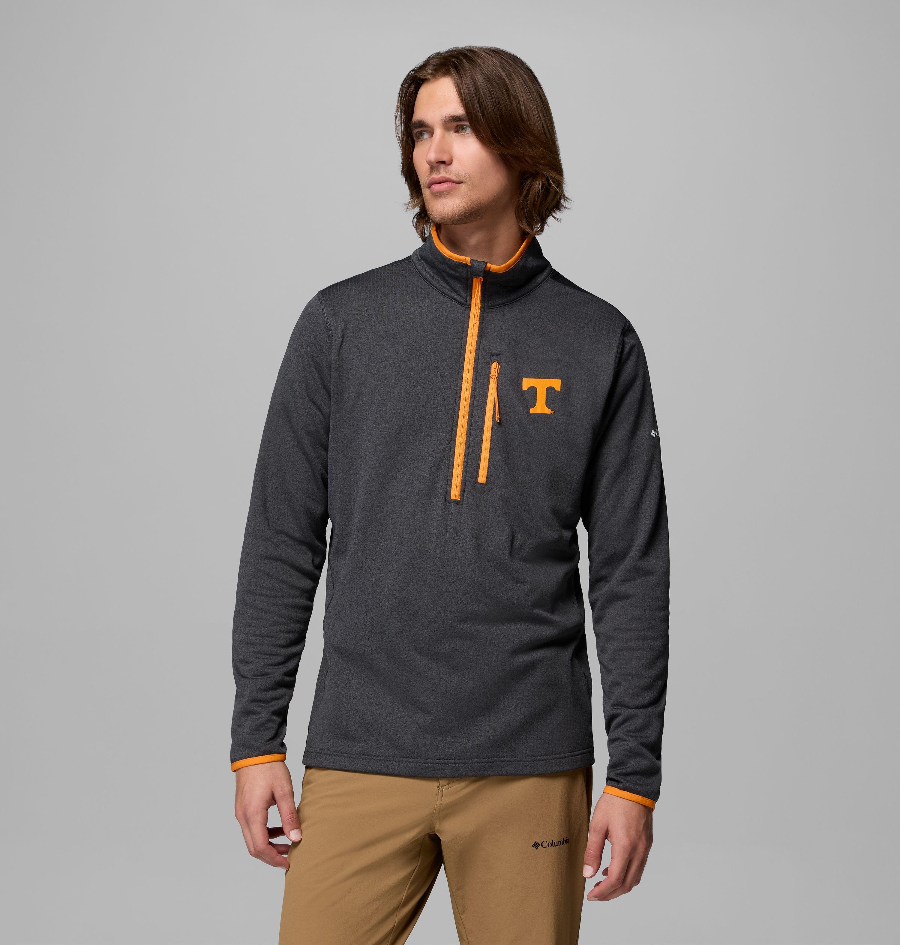 Men's Collegiate Essential Hike Grid Fleece Half Zip - Tennessee