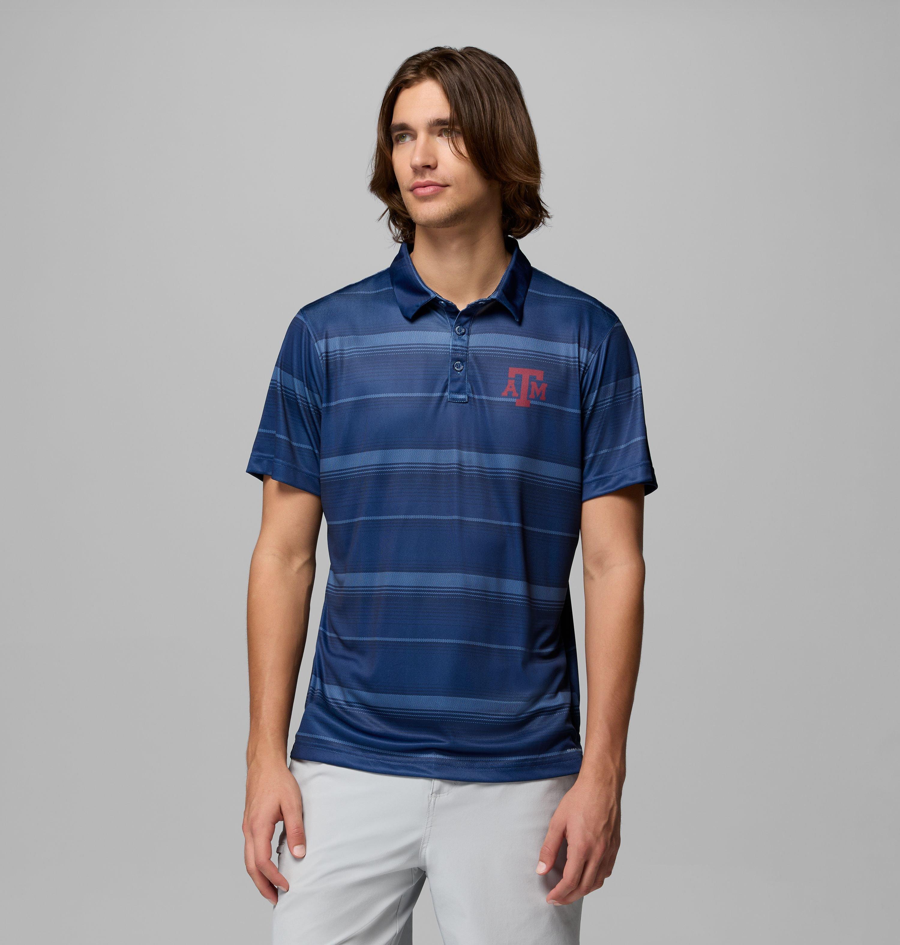 Men's Collegiate PFG Super Terminal Tackle Polo - Texas A&M