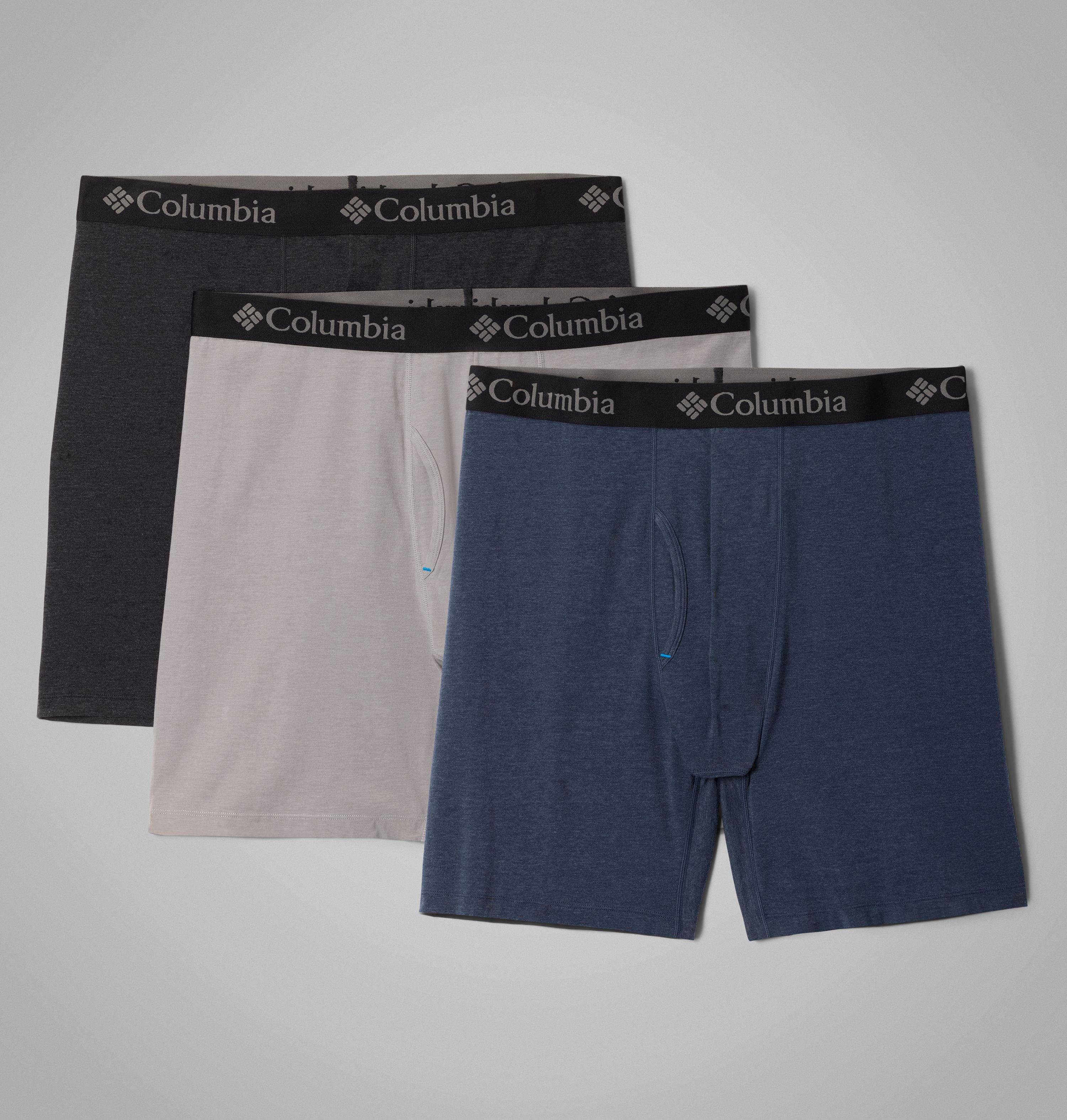 Men's Cotton Stretch Boxer Brief - Big - 3 Pack