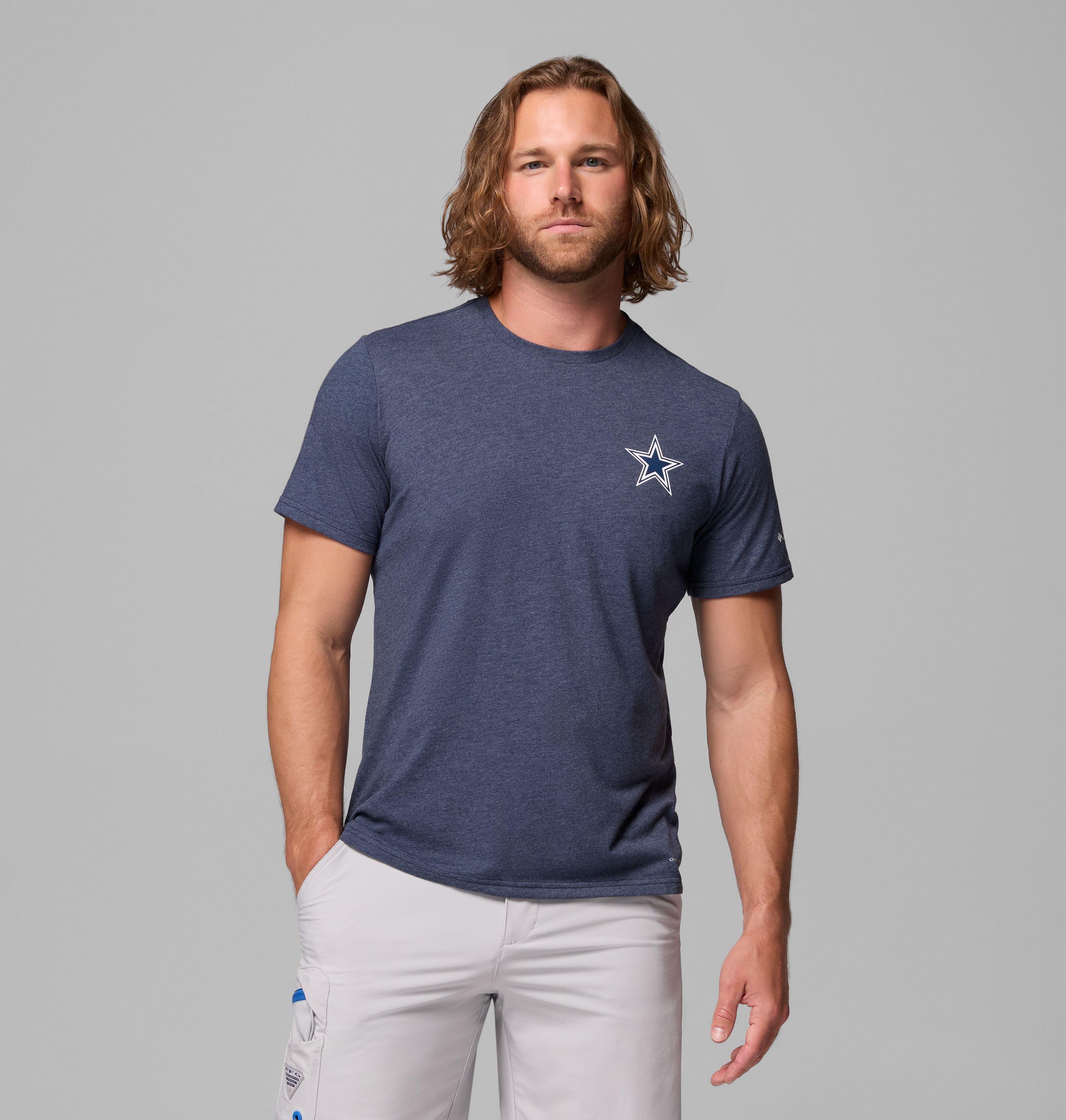 Men's Collegiate PFG Short Sleeve Shirt - Dallas Cowboys