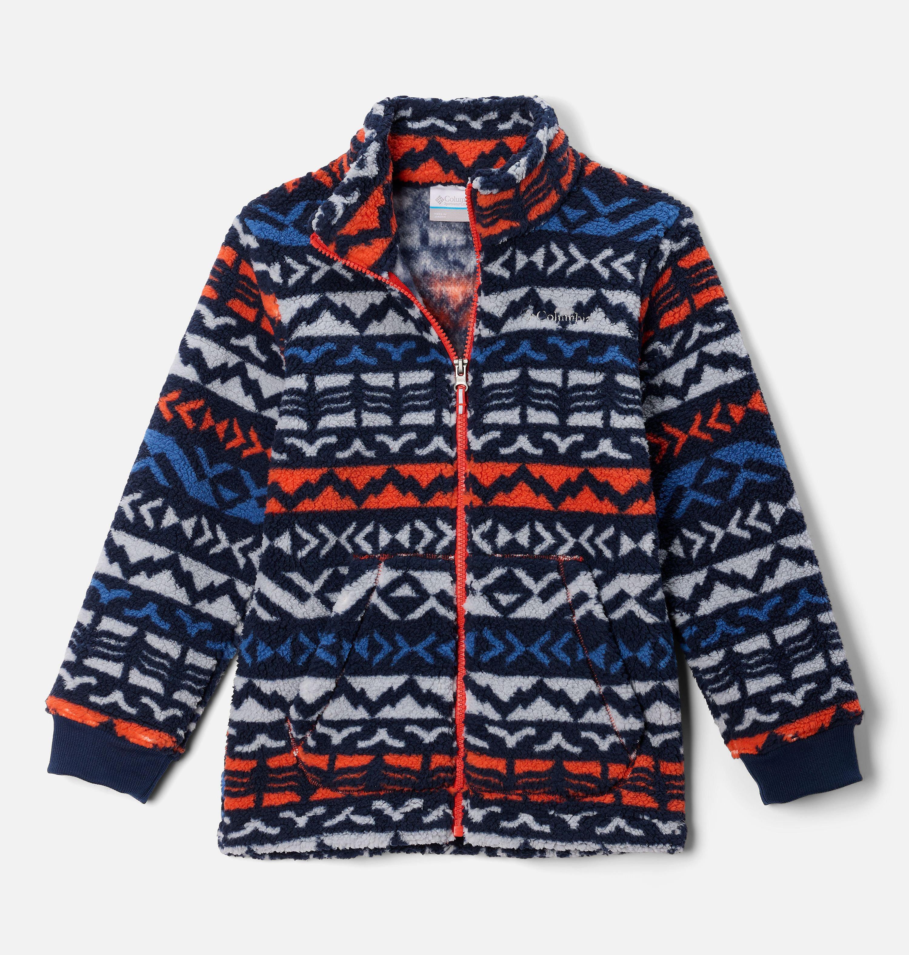 Boys' Rugged Ridge II Printed Sherpa Full Zip Jacket