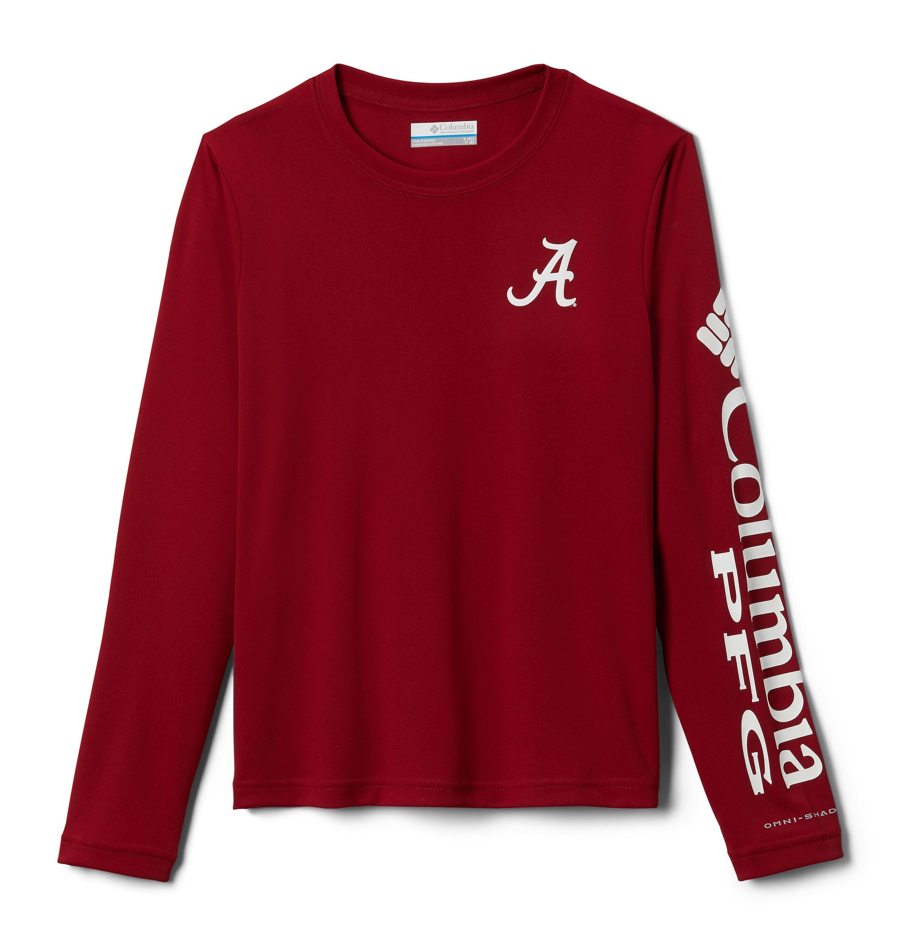 Kids' Collegiate PFG Terminal Tackle Long Sleeve Shirt - Alabama