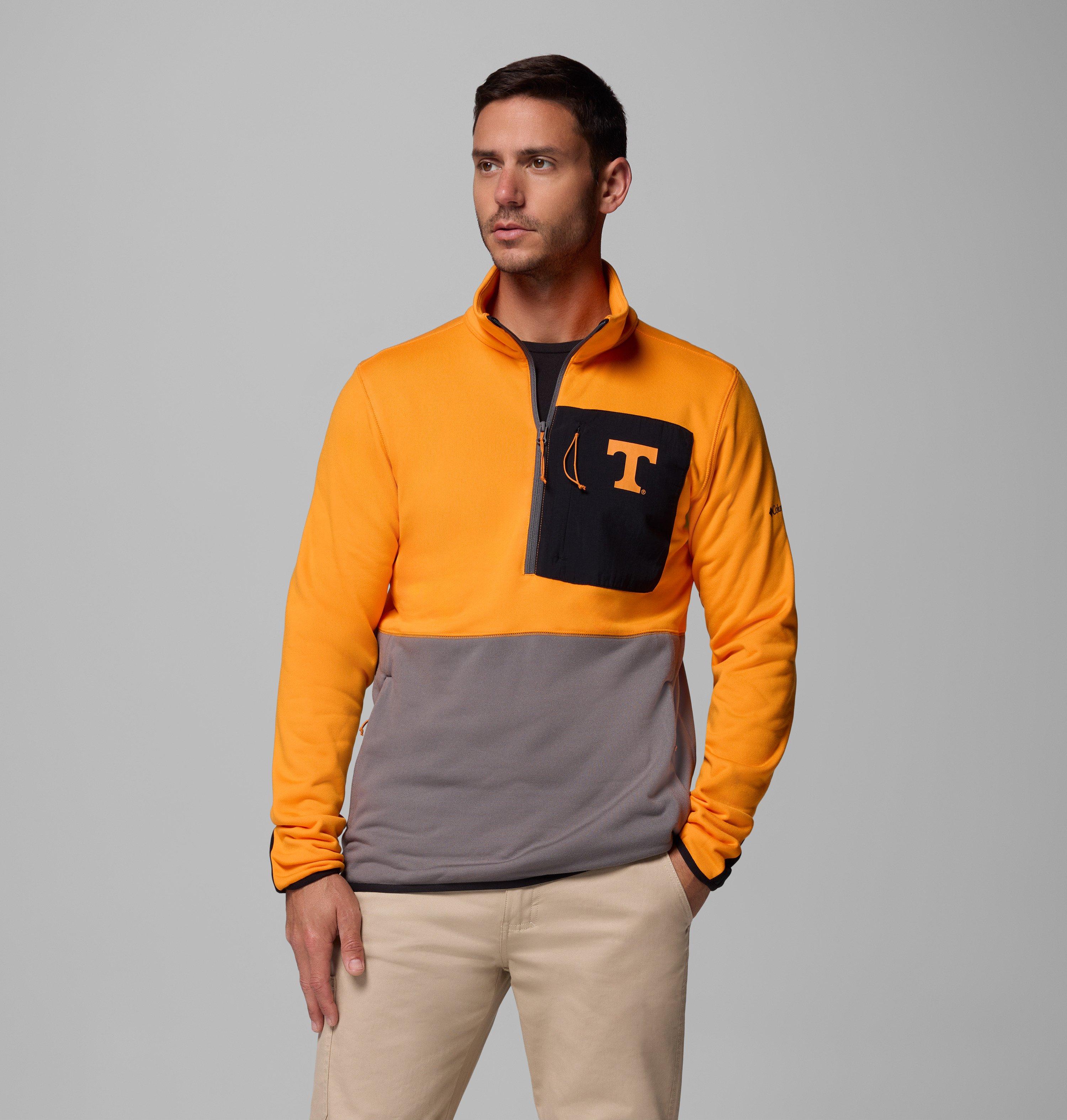 Men's Collegiate Columbia Hike Half Zip Jacket - Tennessee
