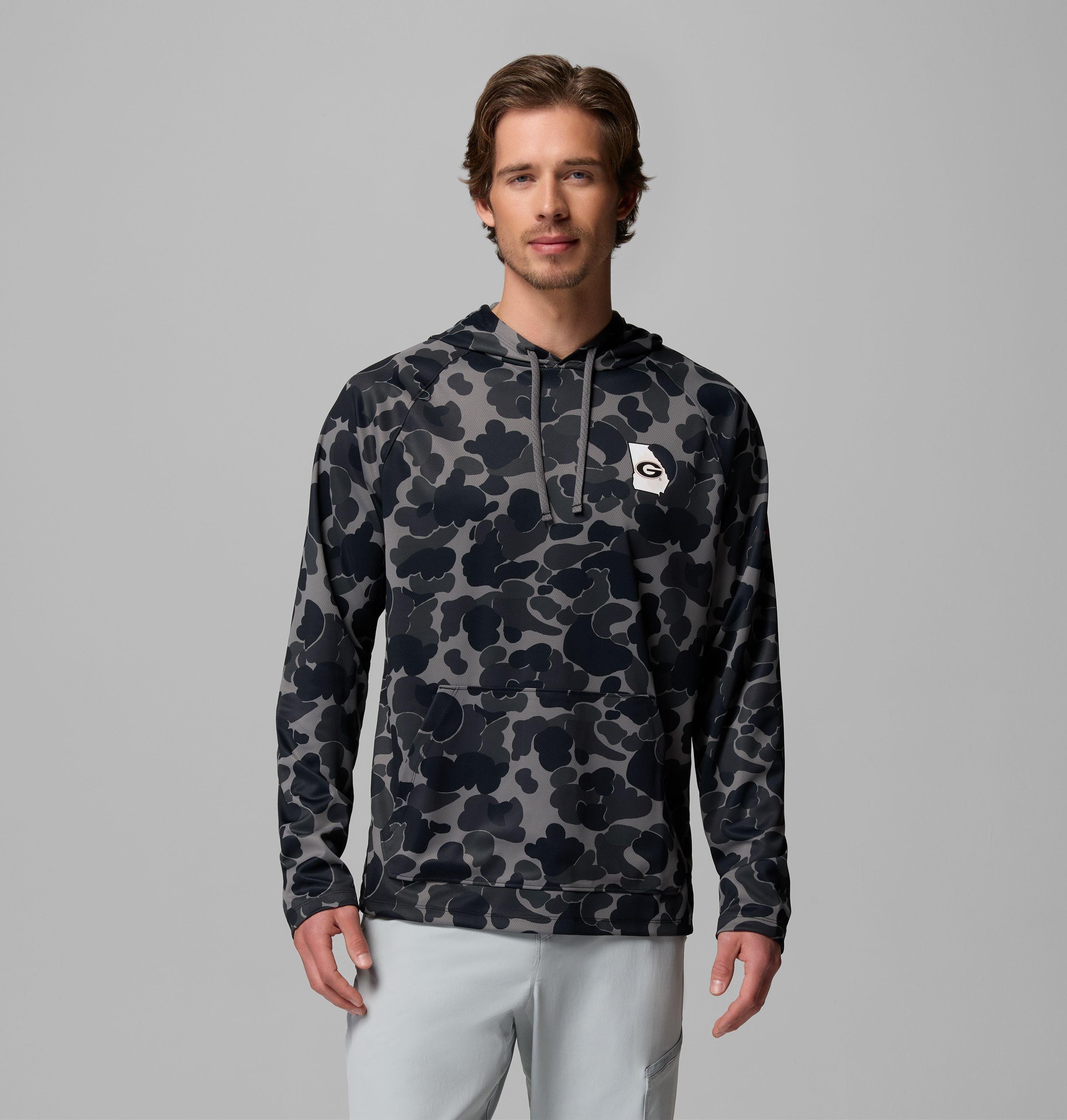 Men's Collegiate Wild Cast Camp Hoodie - Georgia