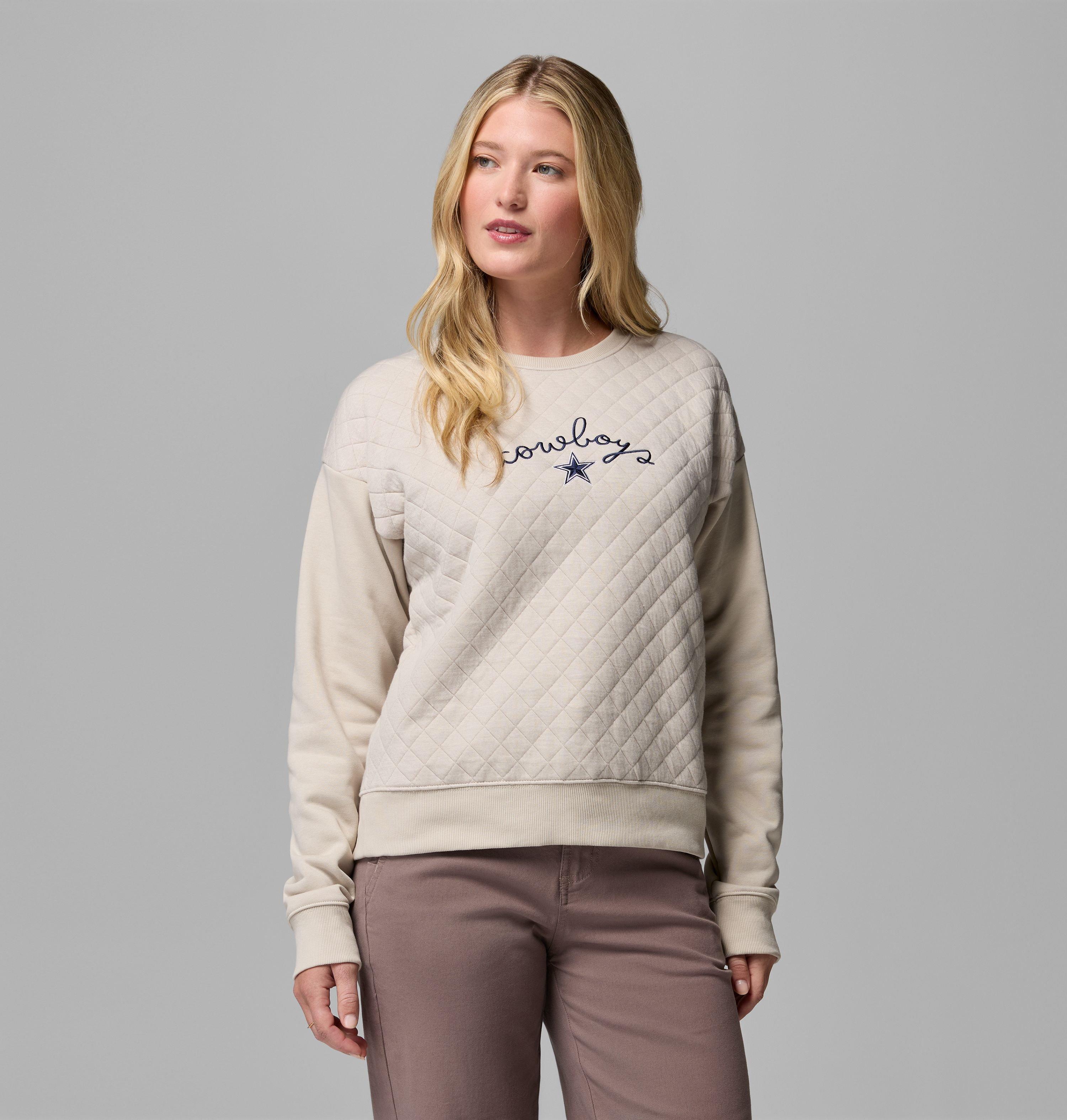 Women's Hart Mountain Quilted Crew - Dallas Cowboys