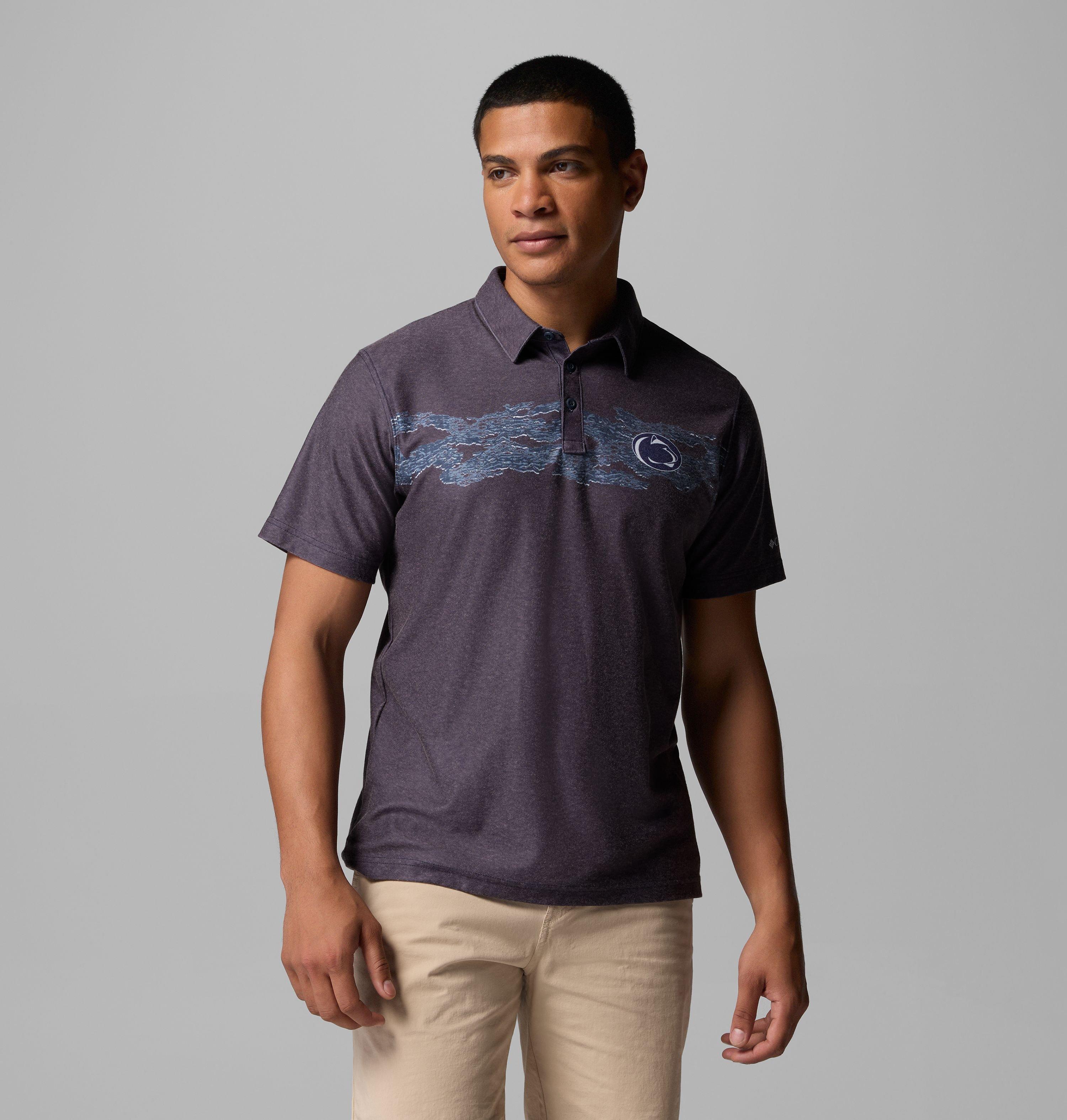 Men's Collegiate Thistletown Hills Printed Polo - Penn State