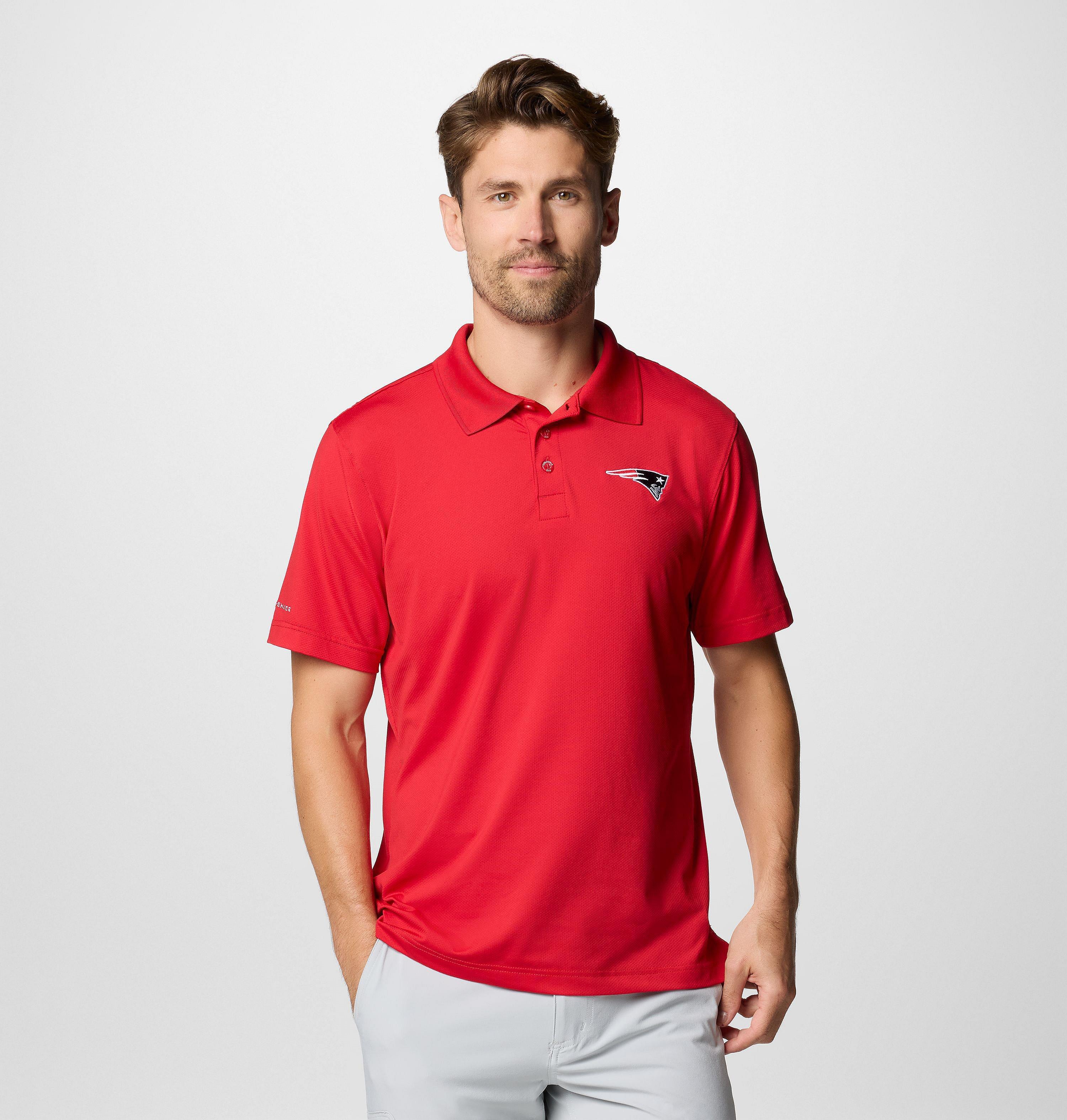 Men's PFG Low Drag Offshore Polo - New England Patriots