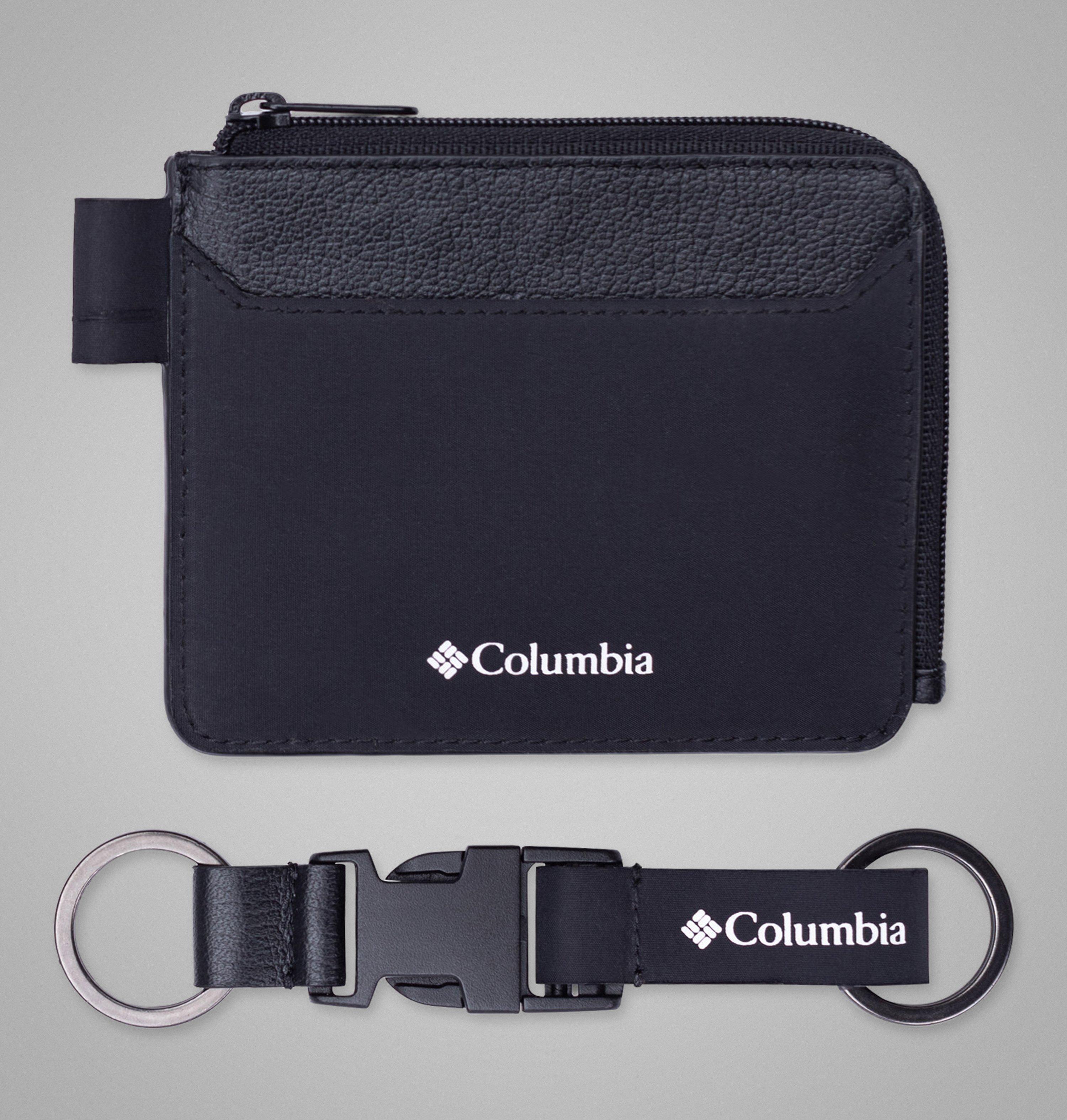 Half-Zip Wallet with Keychain