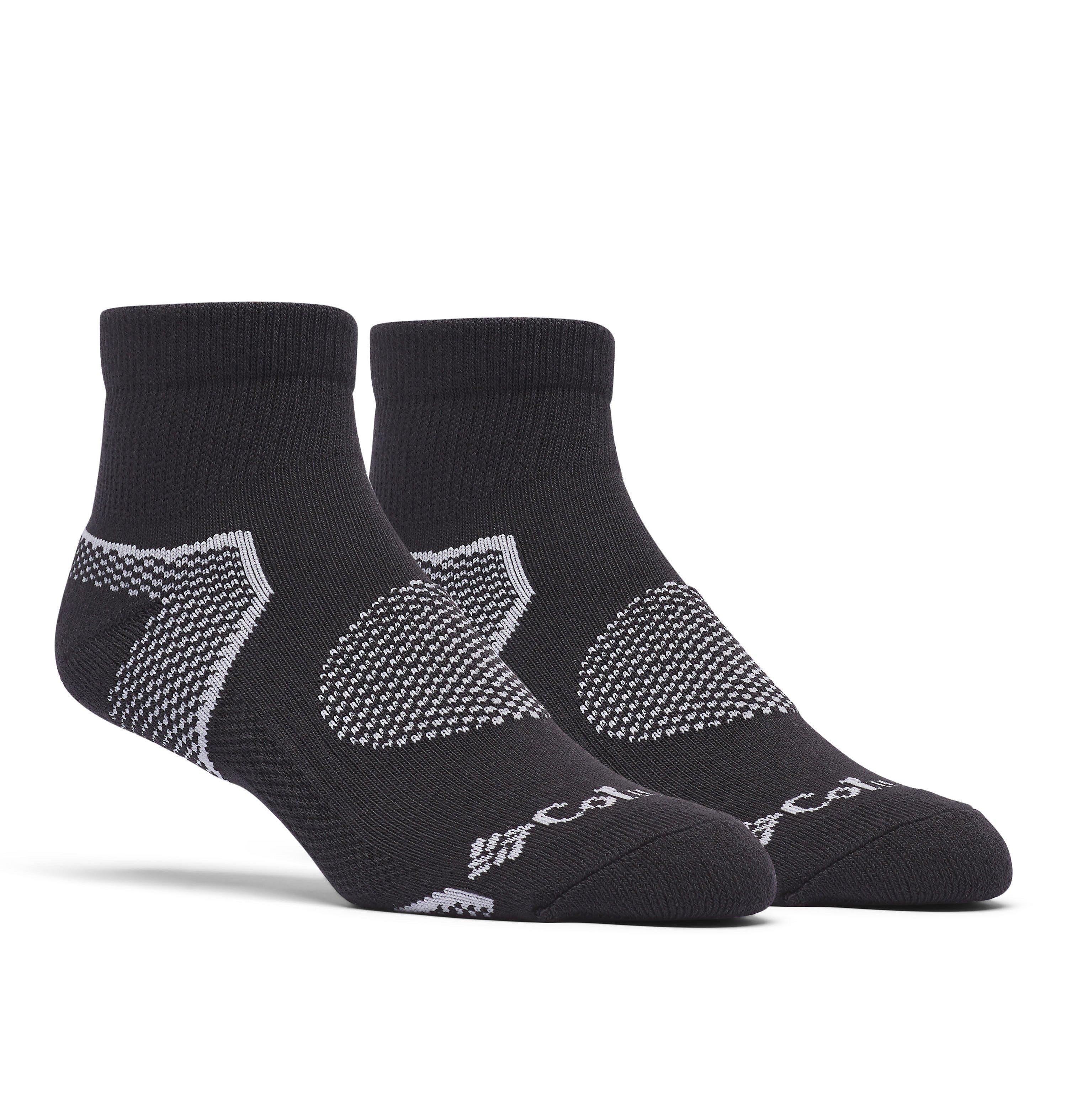 Balance Point Walk Quarter Socks - 2 Pack