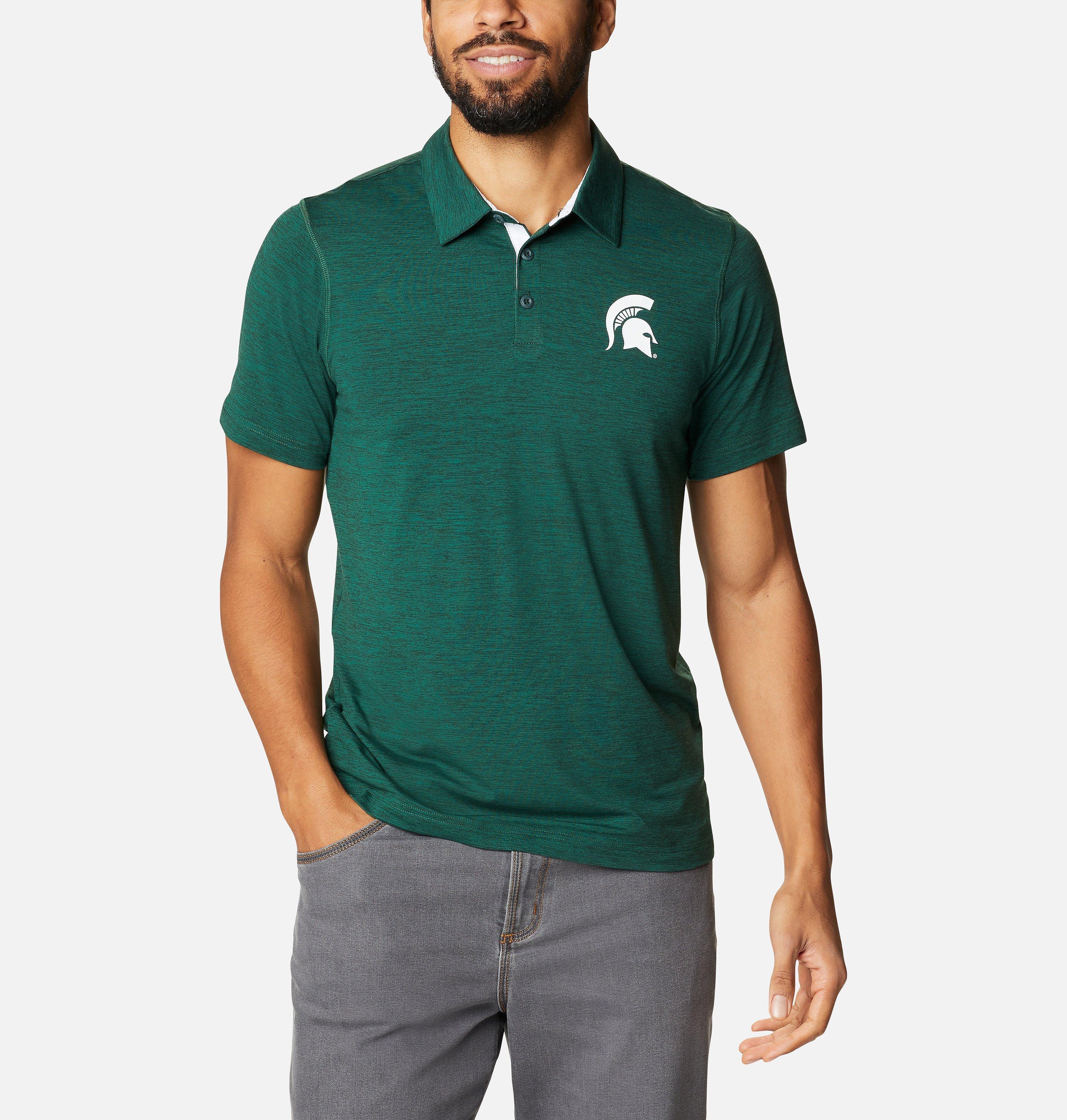 Men's Collegiate Tech Trail Polo - Michigan State