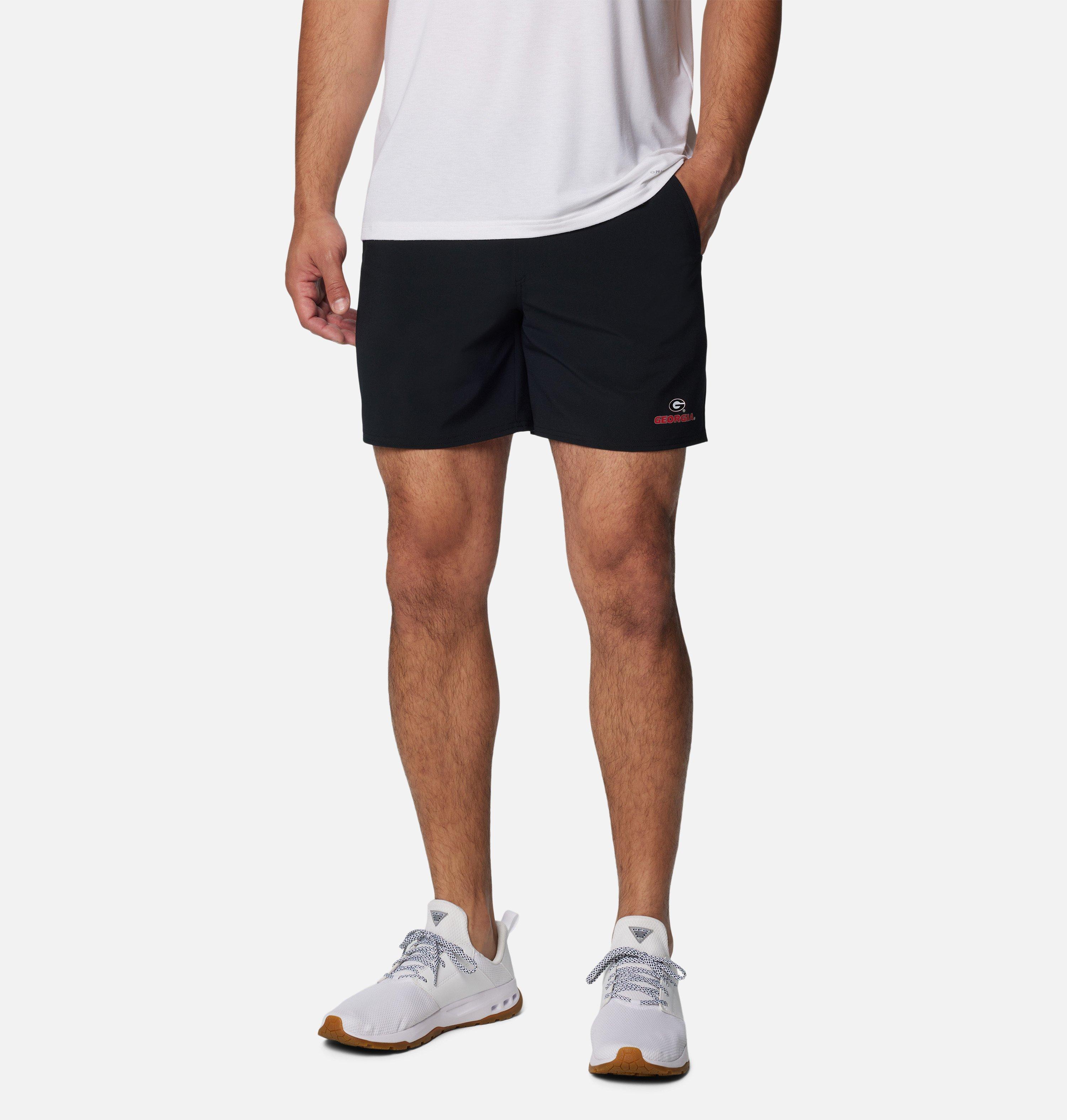 Men's Collegiate PFG Terminal Roamer Stretch Shorts - Georgia