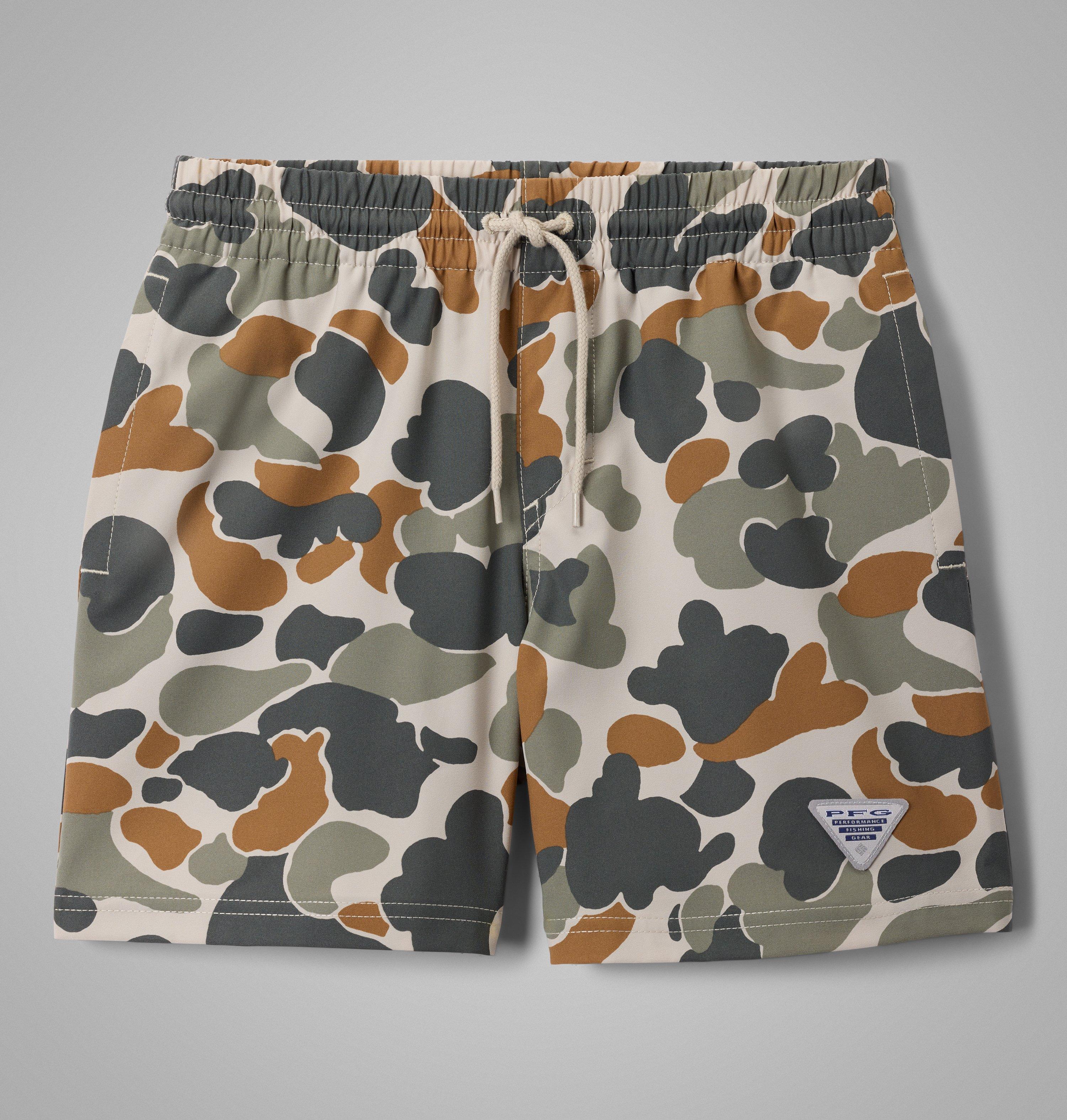 Boys' PFG Rambler Printed Water Shorts