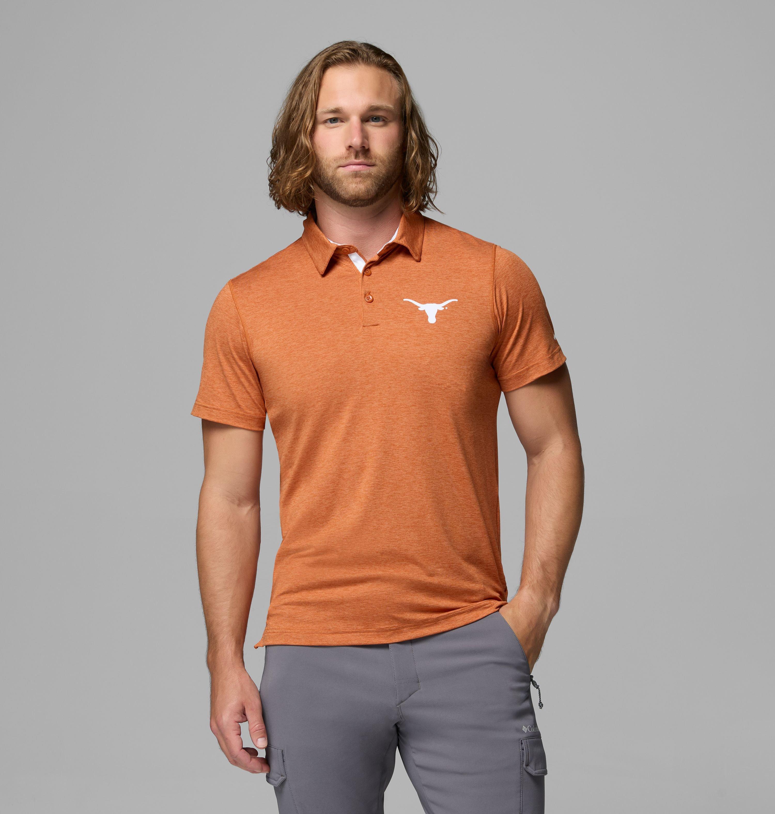 Men's Collegiate Tech Trail Polo - Texas