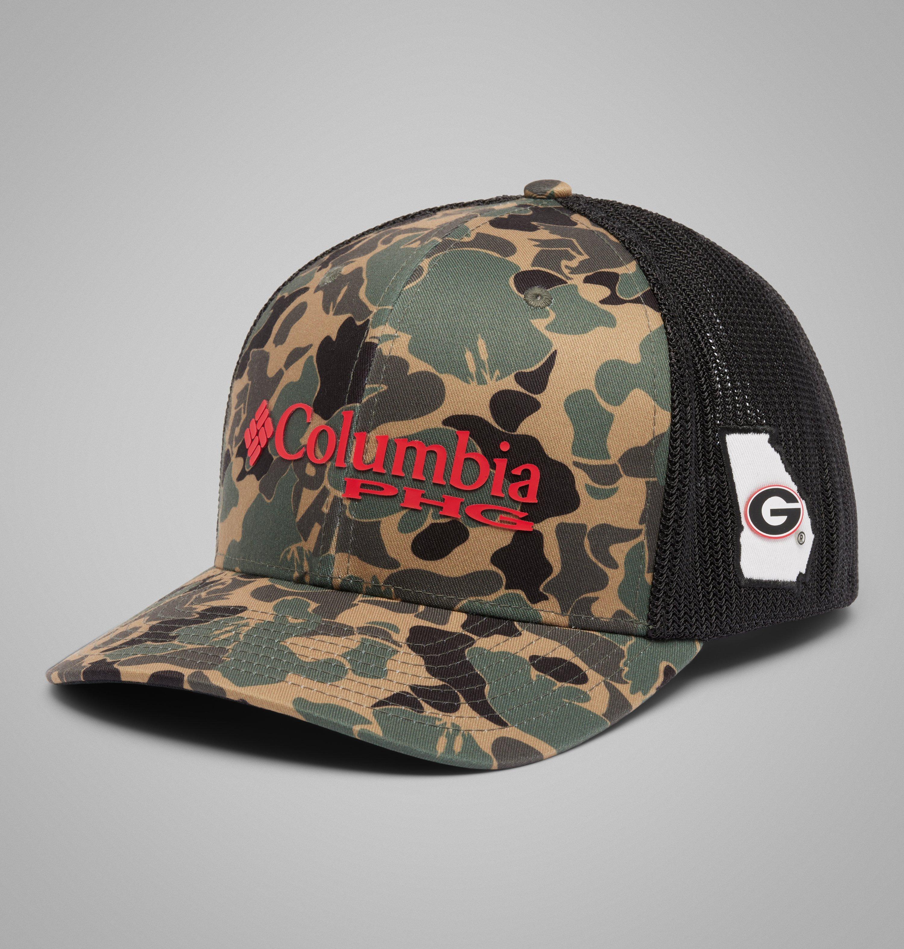 Collegiate PHG Camo Mesh Ball Cap - Georgia