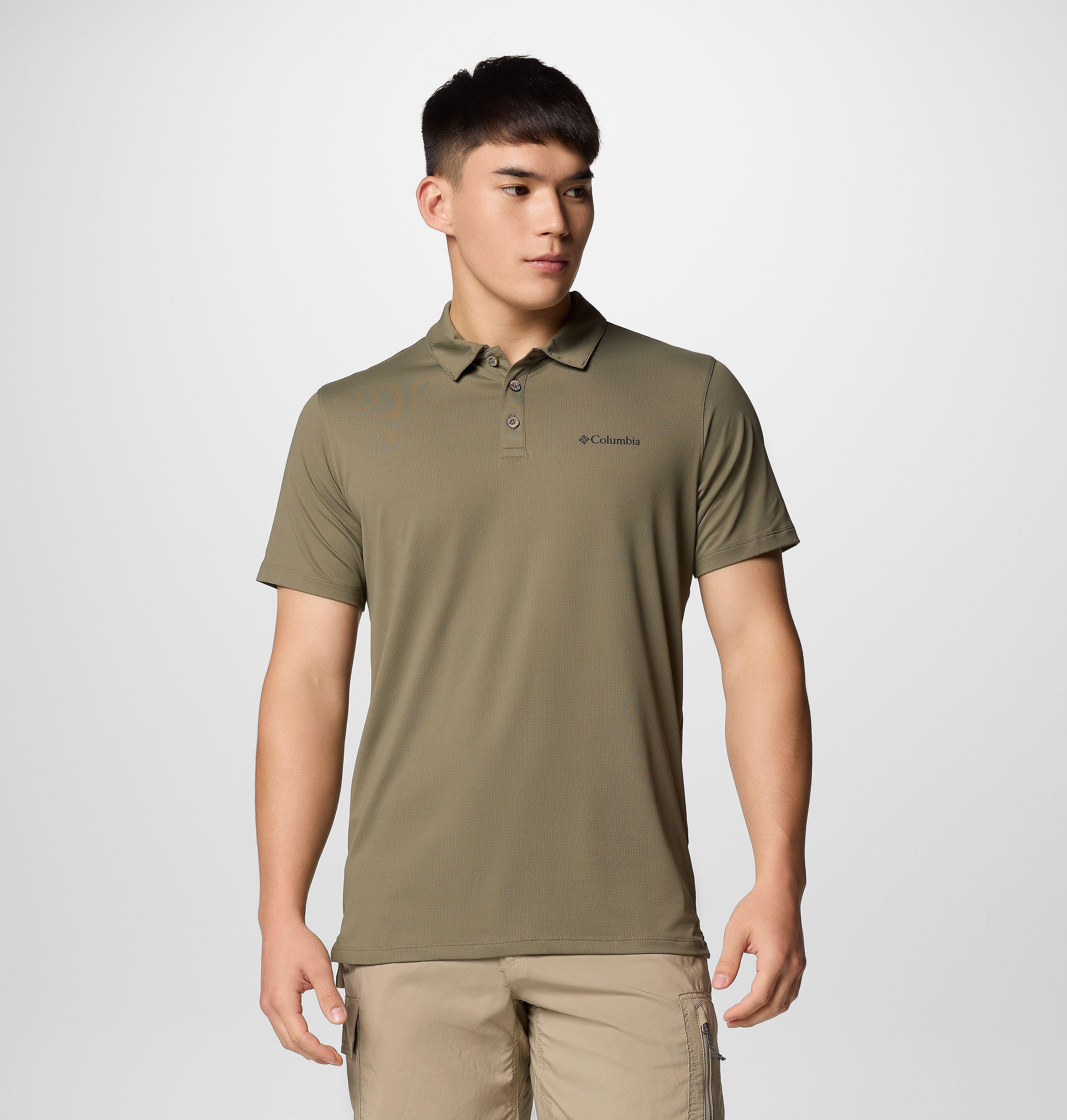 Men's Tech Trail Utility Polo - Tall