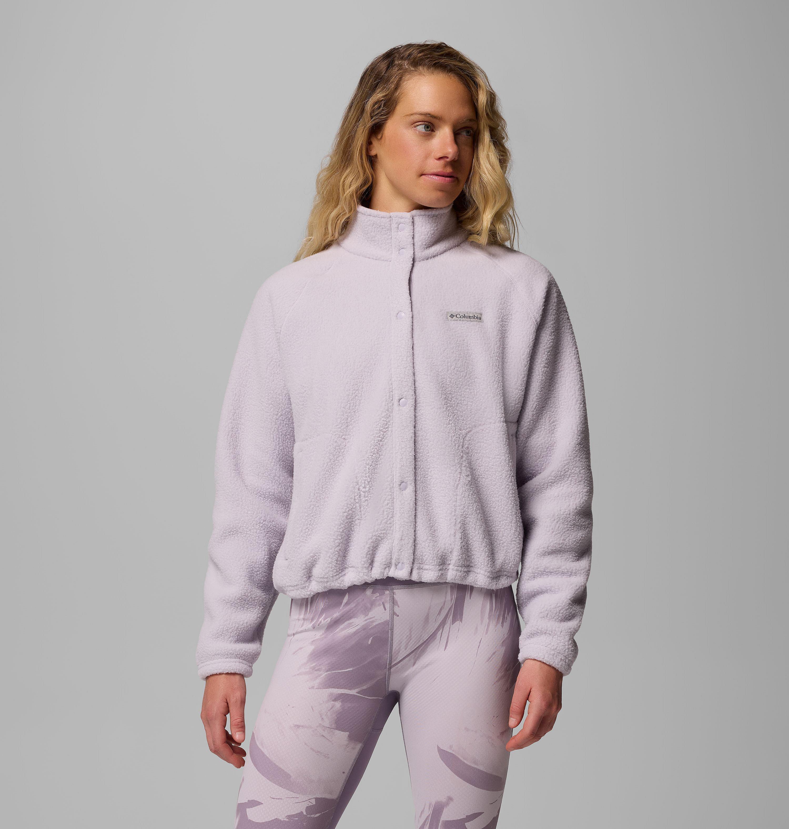 Women's Jasper Ridge Pebbled Fleece Full Snap