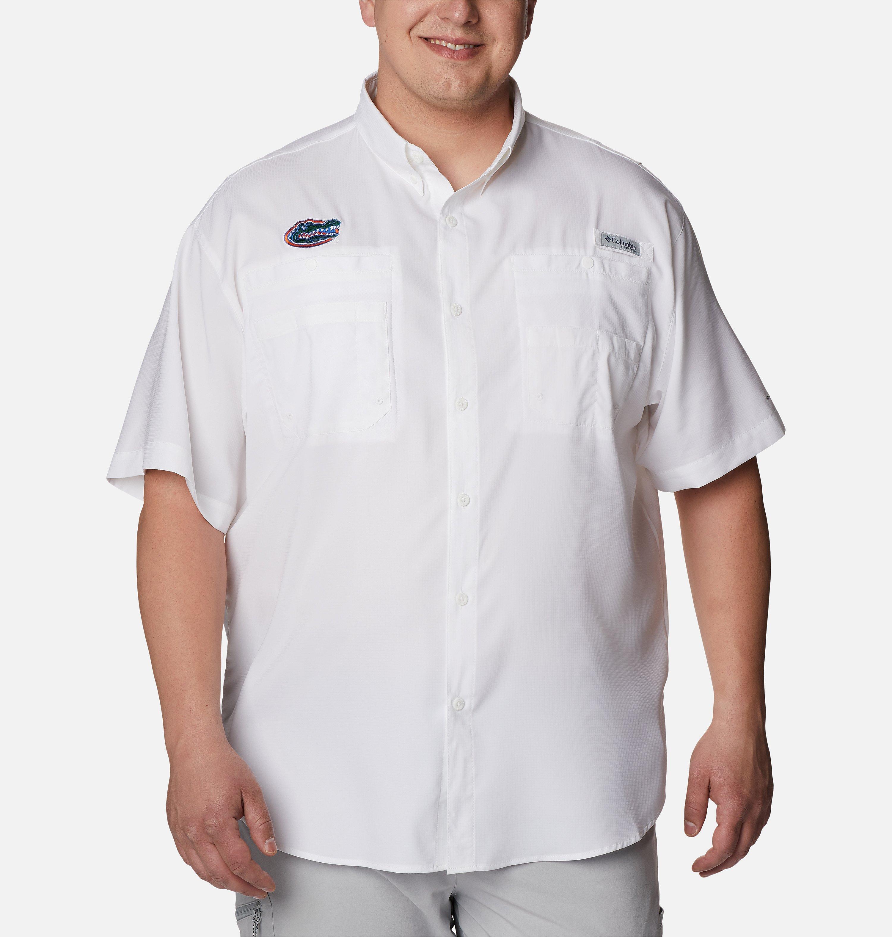 Men's Collegiate PFG Tamiami Short Sleeve Shirt - Big - Florida