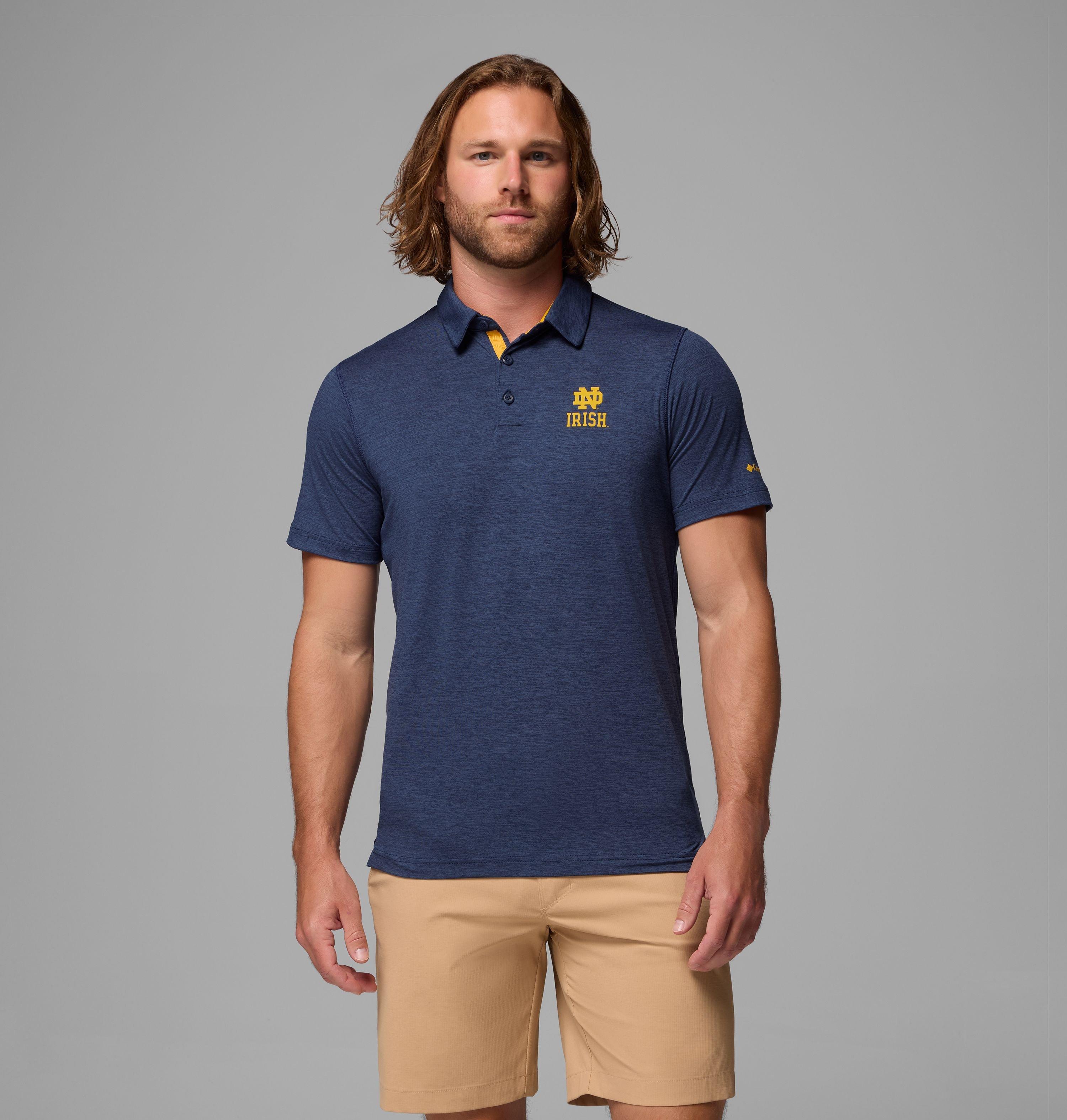 Men's Collegiate Tech Trail Polo - Notre Dame