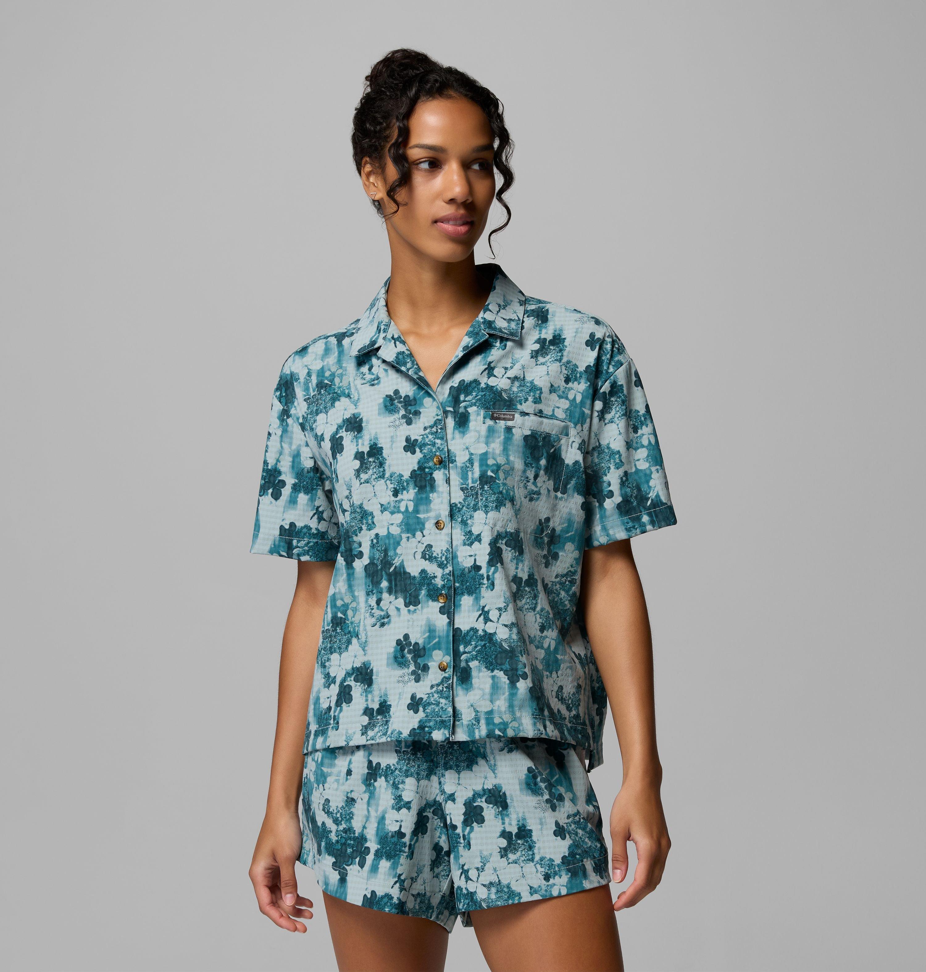 Women's Sucker for Summer Print Short Sleeve Shirt