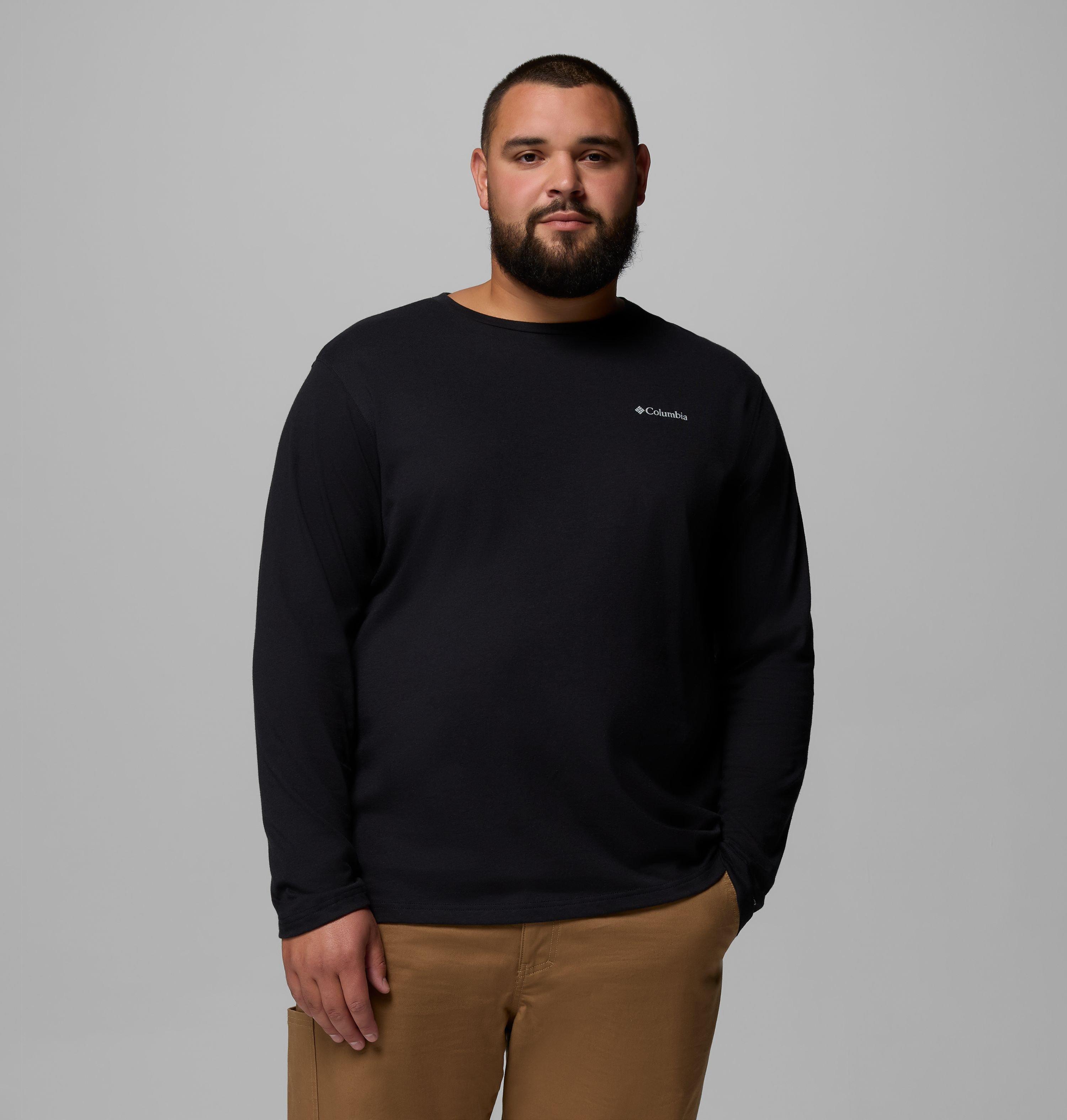 Men's Thistletown Hills Long Sleeve Crew Shirt - Big