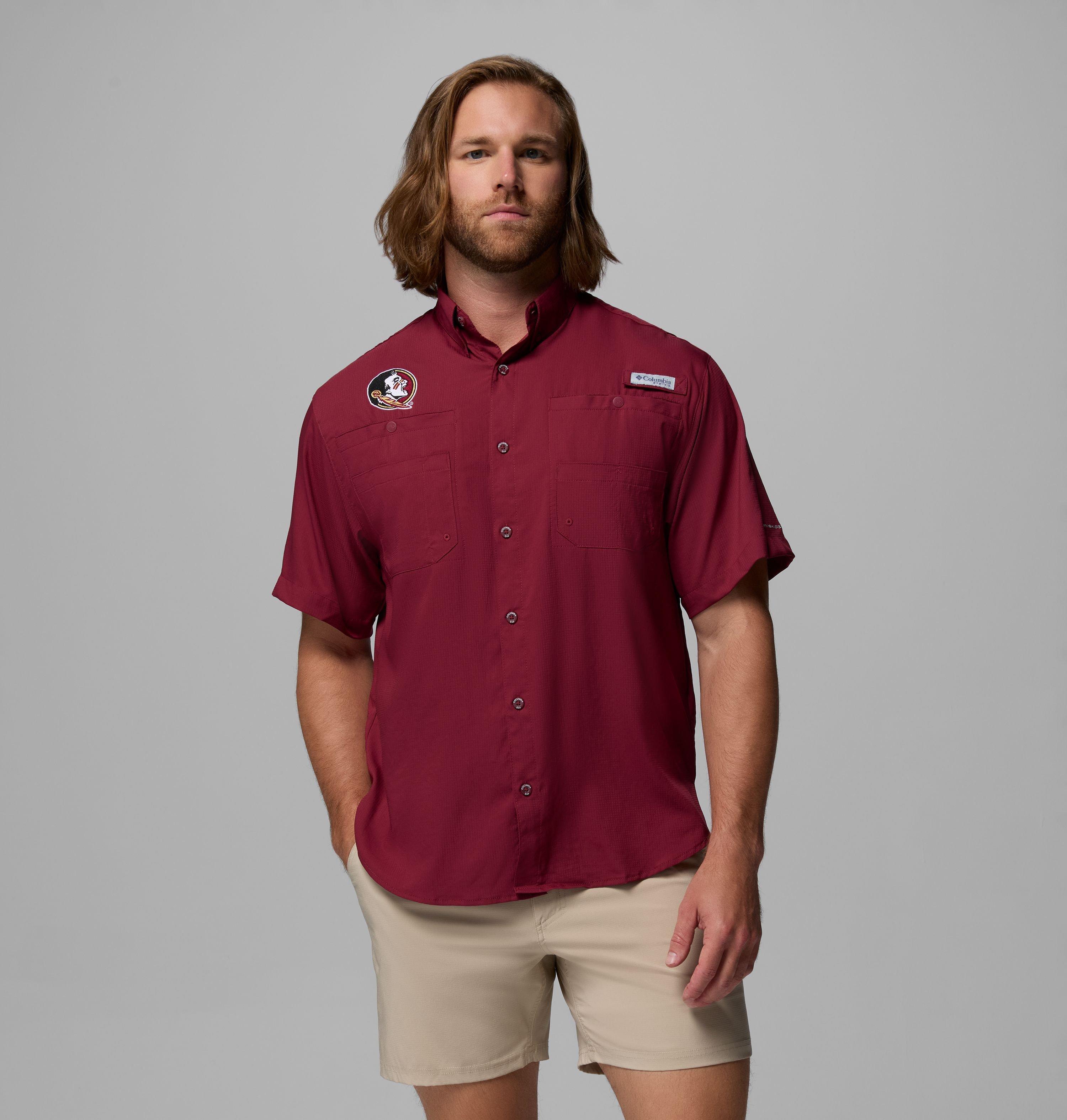 Men's Collegiate PFG Tamiami Short Sleeve Shirt - Florida State