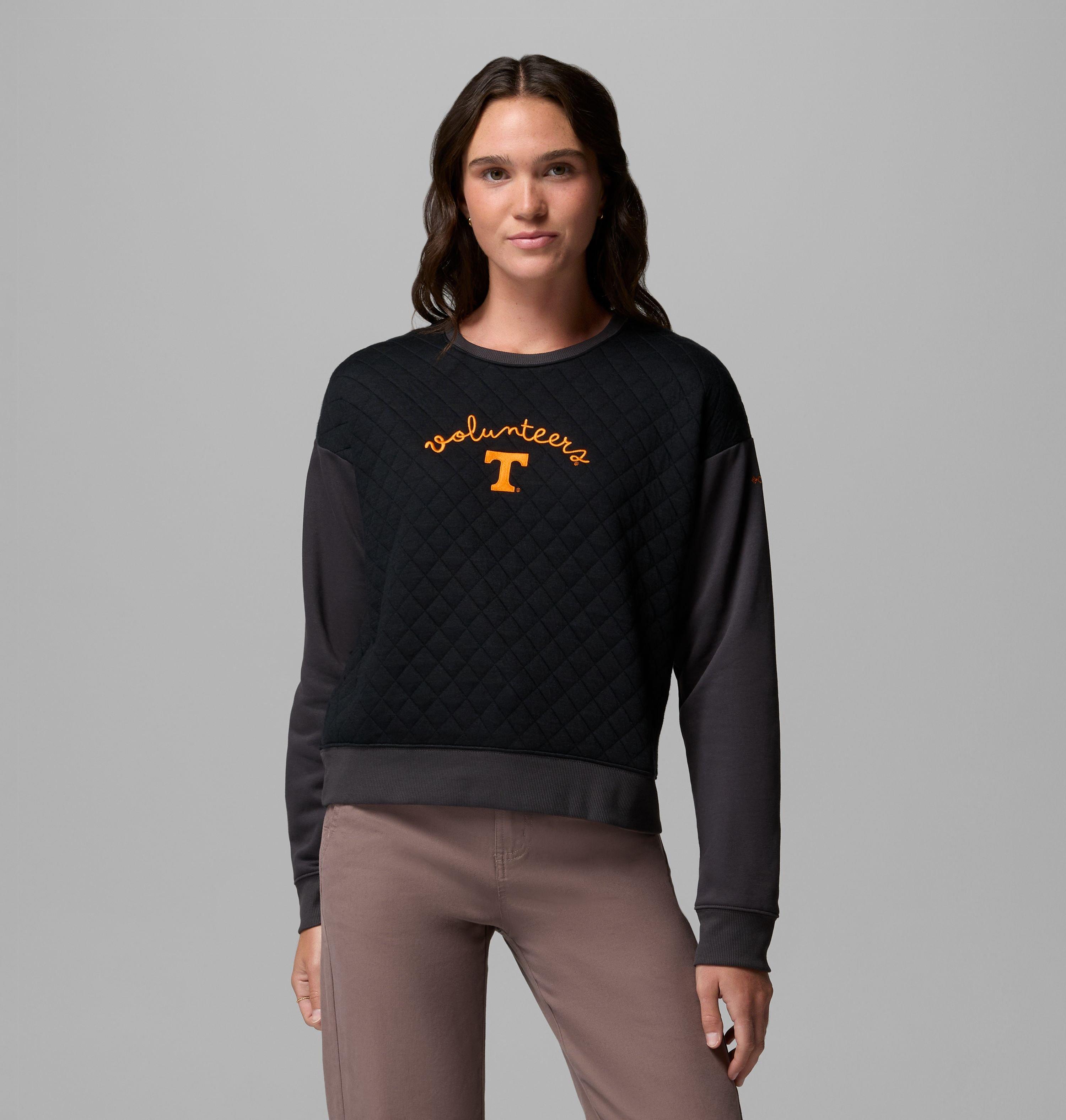 Women's Collegiate Hart Mountain Quilted Crew - Tennessee