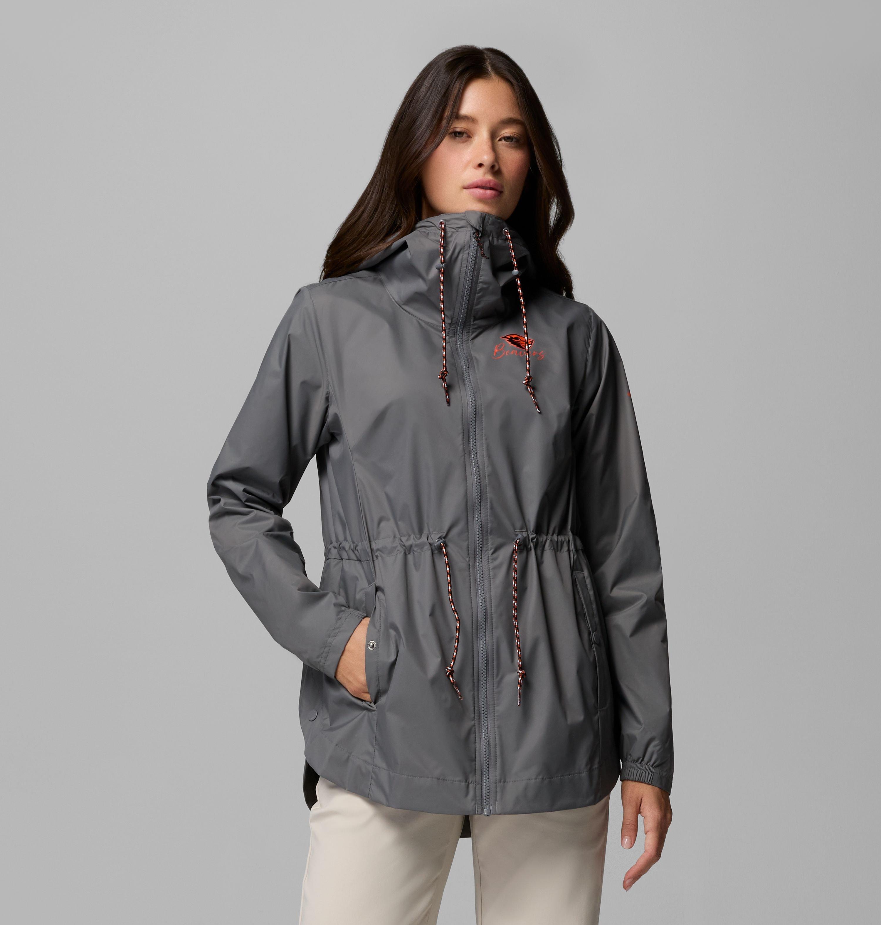 Women's Collegiate Lily Park Rain Jacket - Oregon State