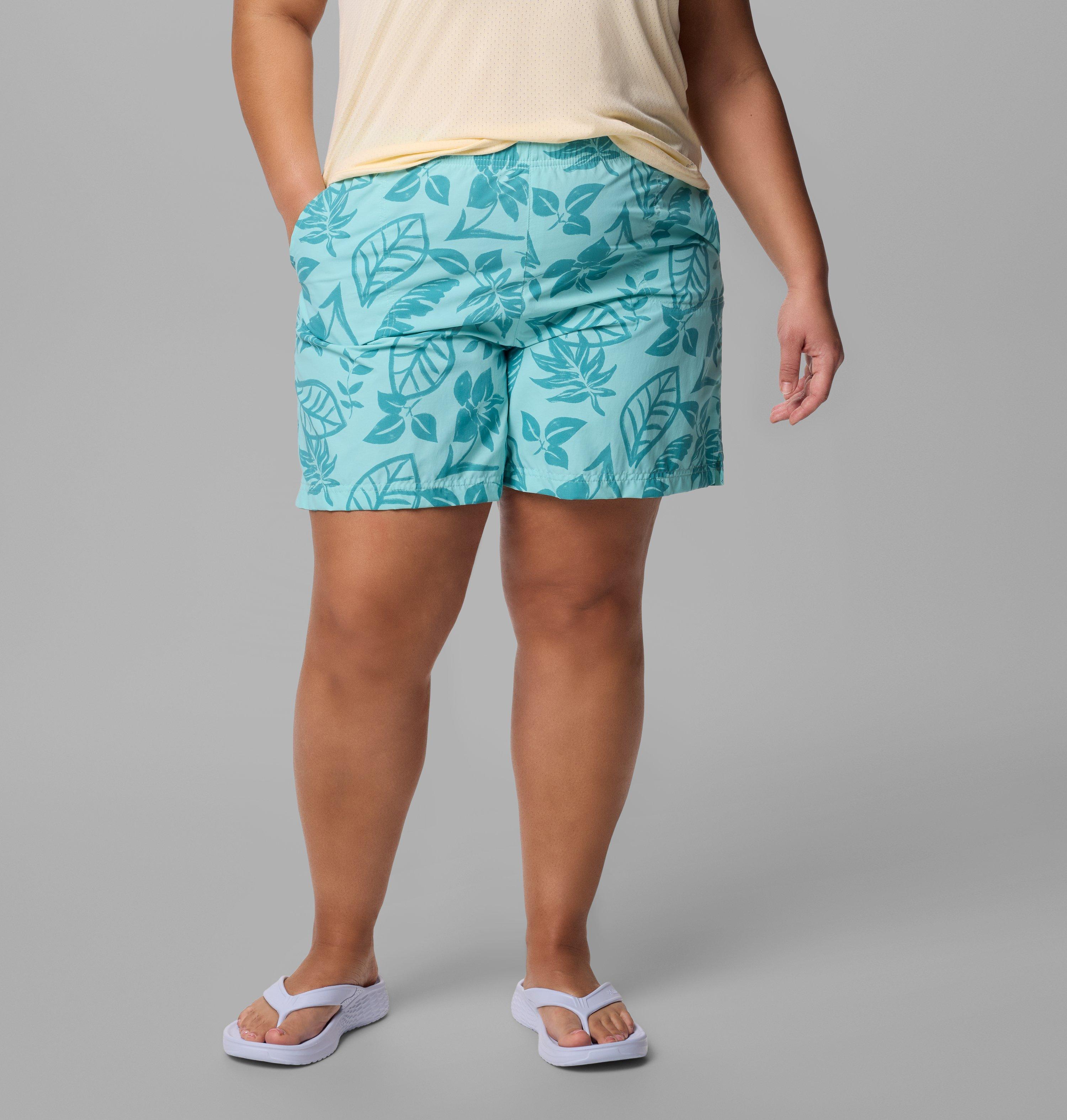 Women's Sandy River Printed Shorts III - Plus Size