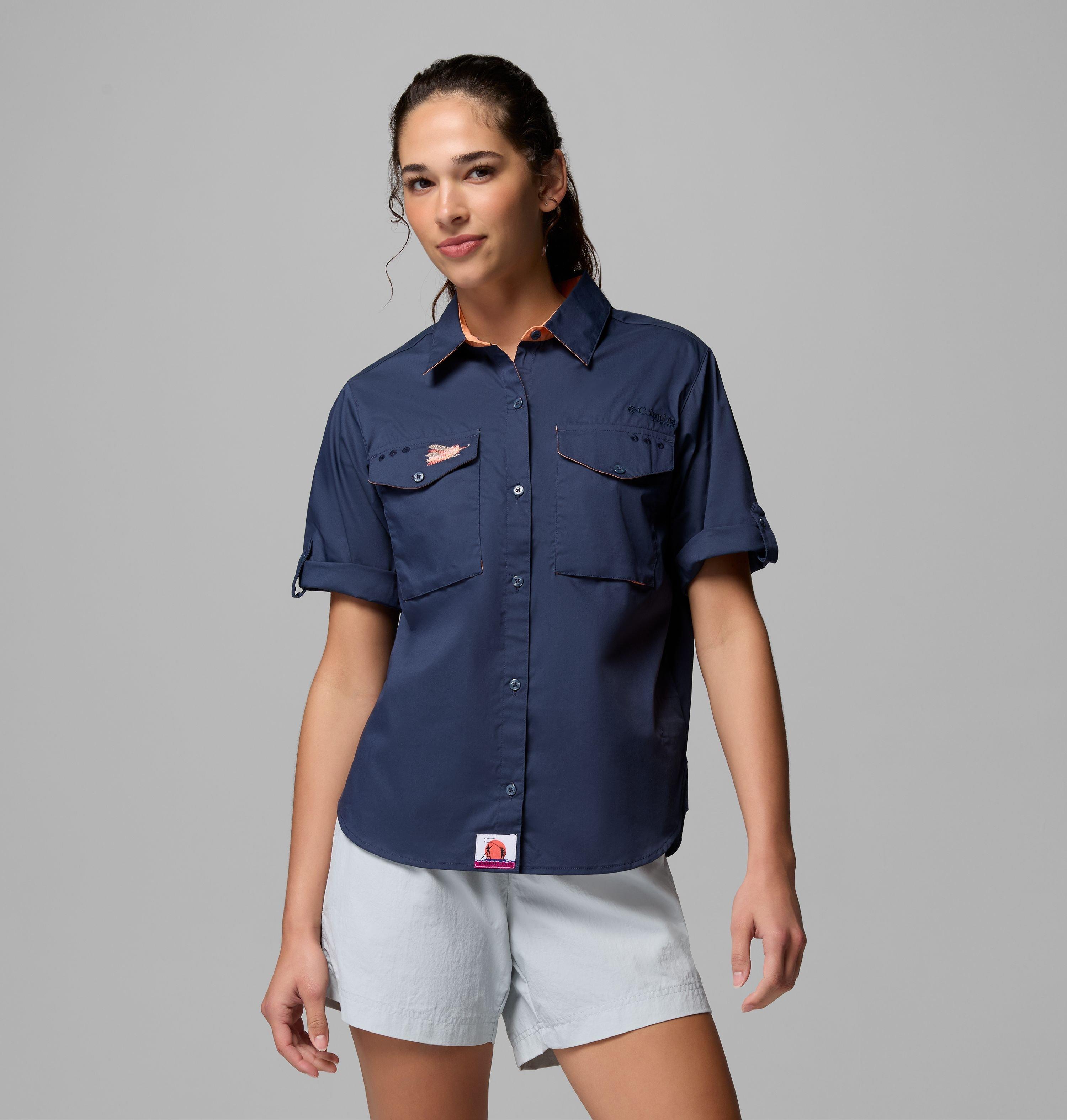 Women's PFG Bonefish Flats Short Sleeve Shirt